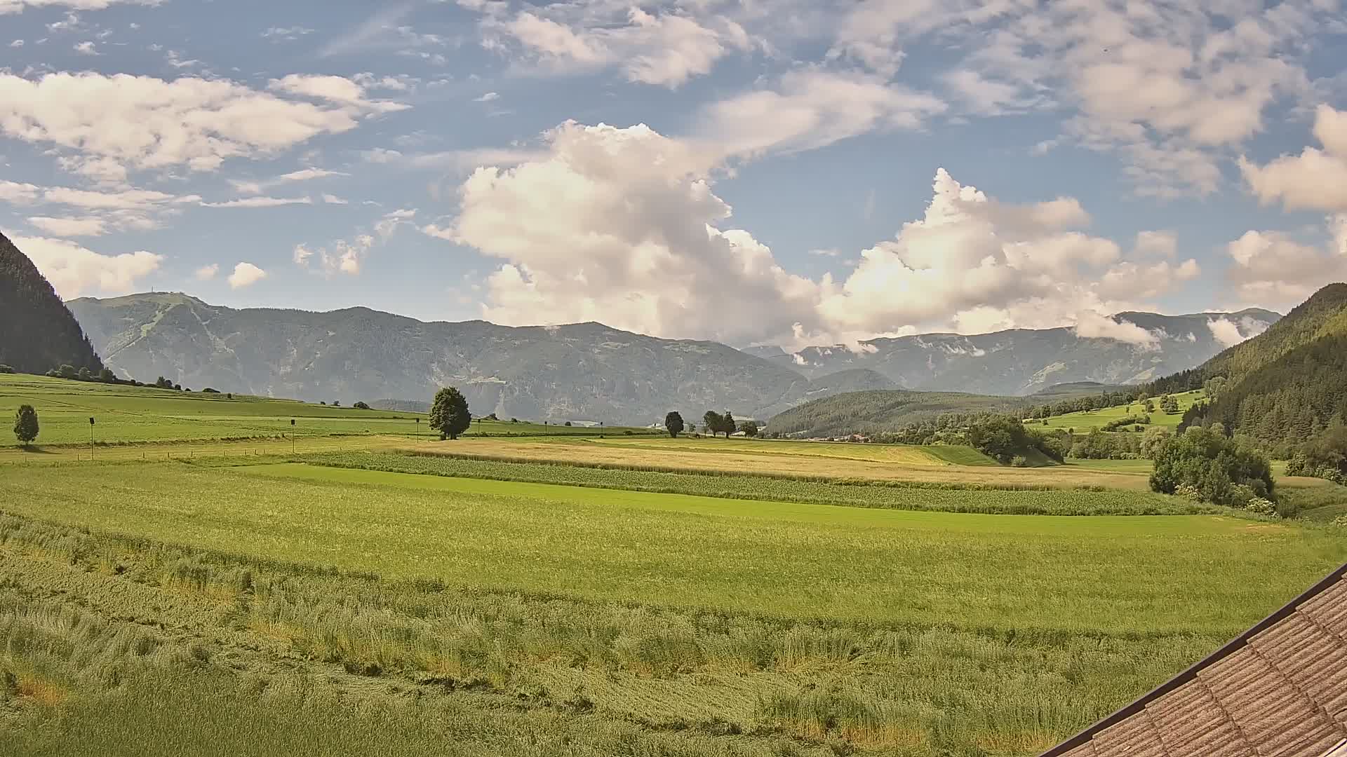 Gais | Vue depuis la Vintage de Winklerhof sur Kronplatz et les Dolomites