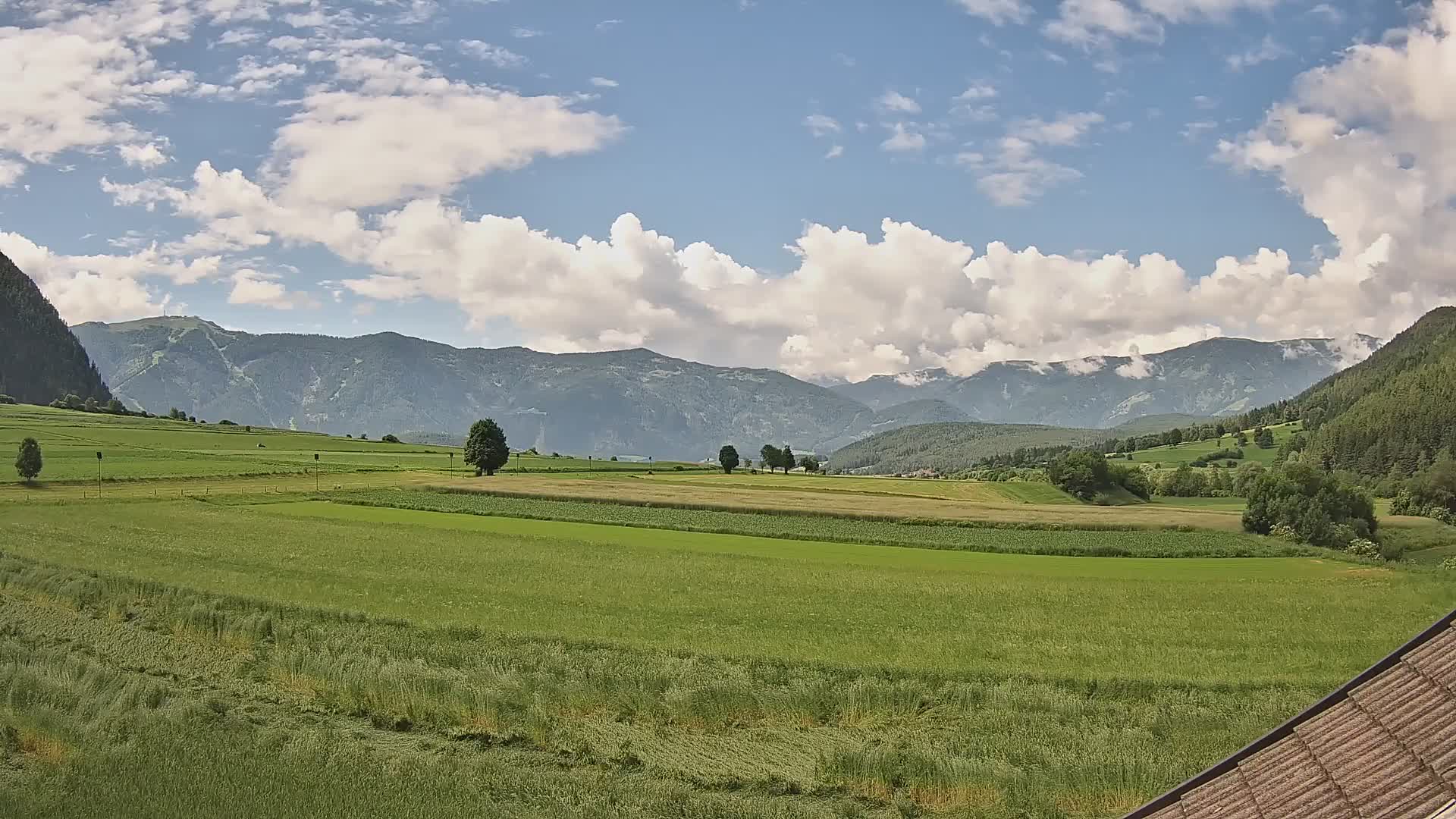 Gais | Vue depuis la Vintage de Winklerhof sur Kronplatz et les Dolomites