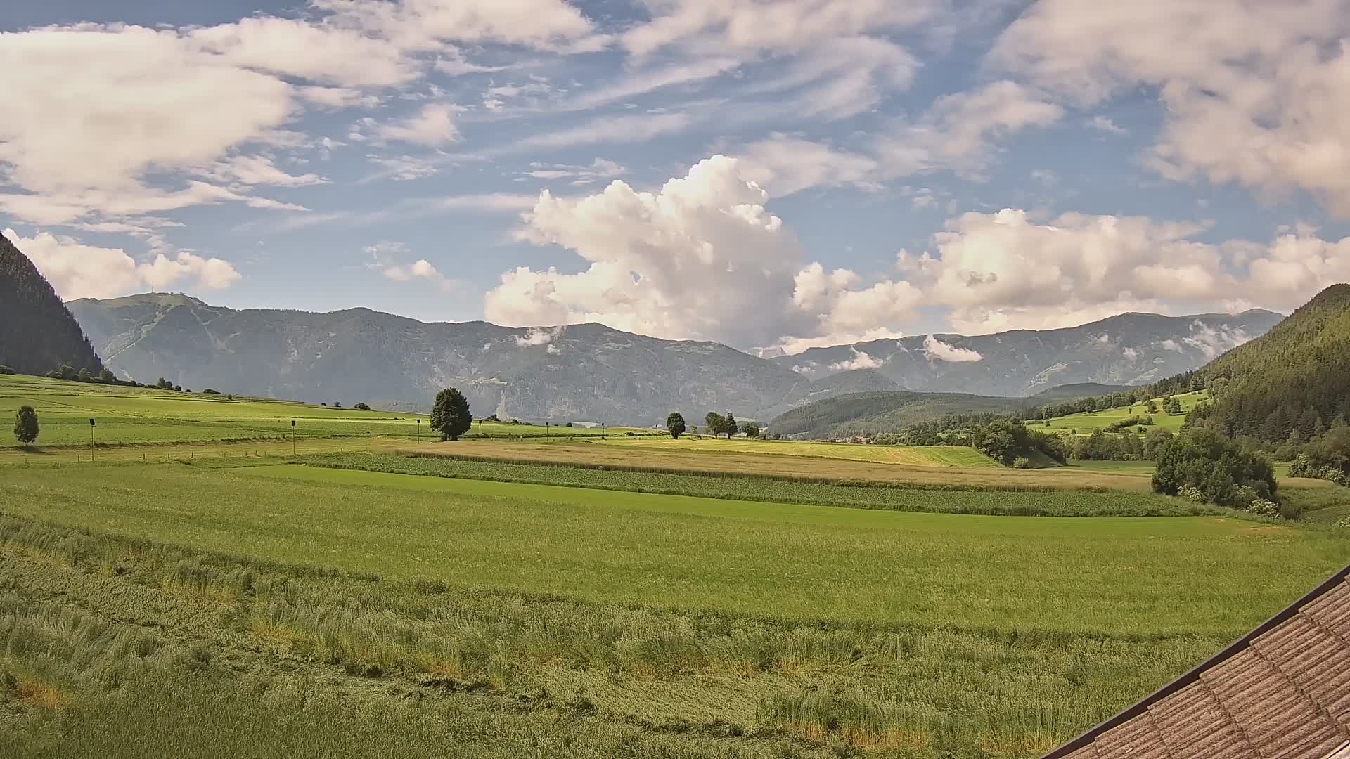 Gais | Vue depuis la Vintage de Winklerhof sur Kronplatz et les Dolomites
