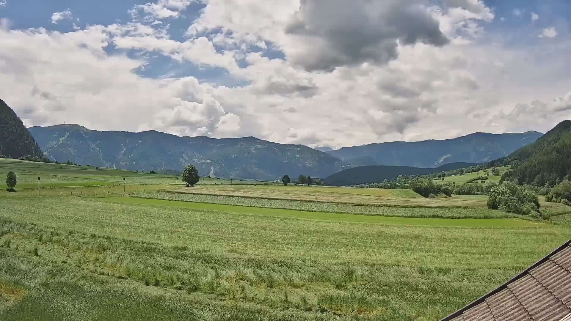 Gais | Vue depuis la Vintage de Winklerhof sur Kronplatz et les Dolomites