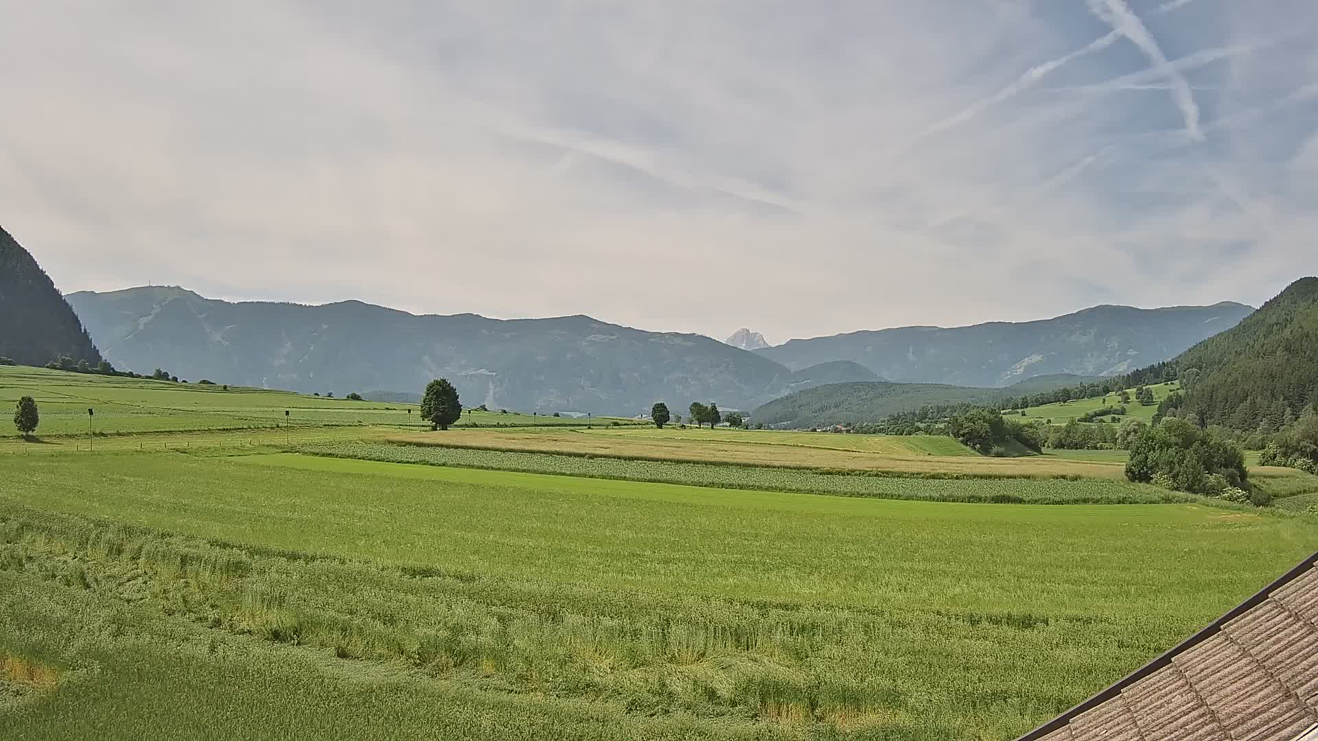 Gais | Vue depuis la Vintage de Winklerhof sur Kronplatz et les Dolomites