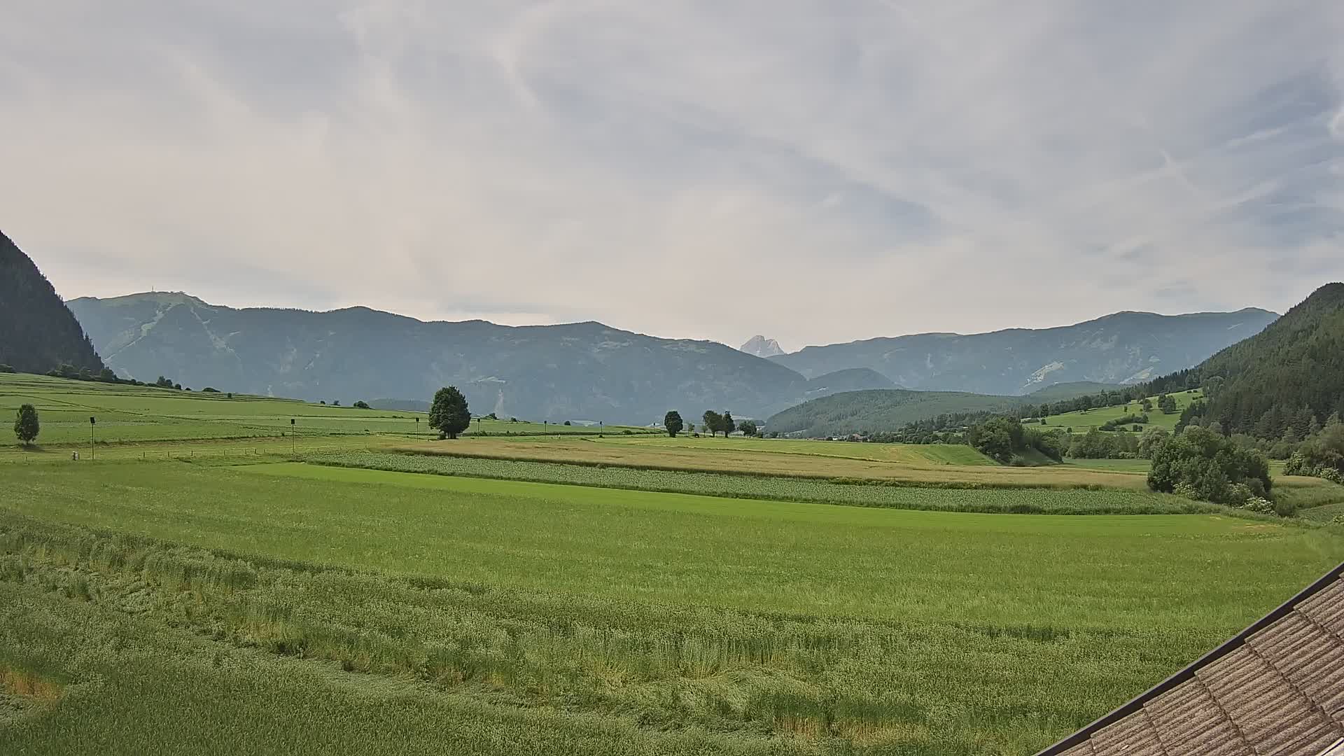 Gais | Vue depuis la Vintage de Winklerhof sur Kronplatz et les Dolomites