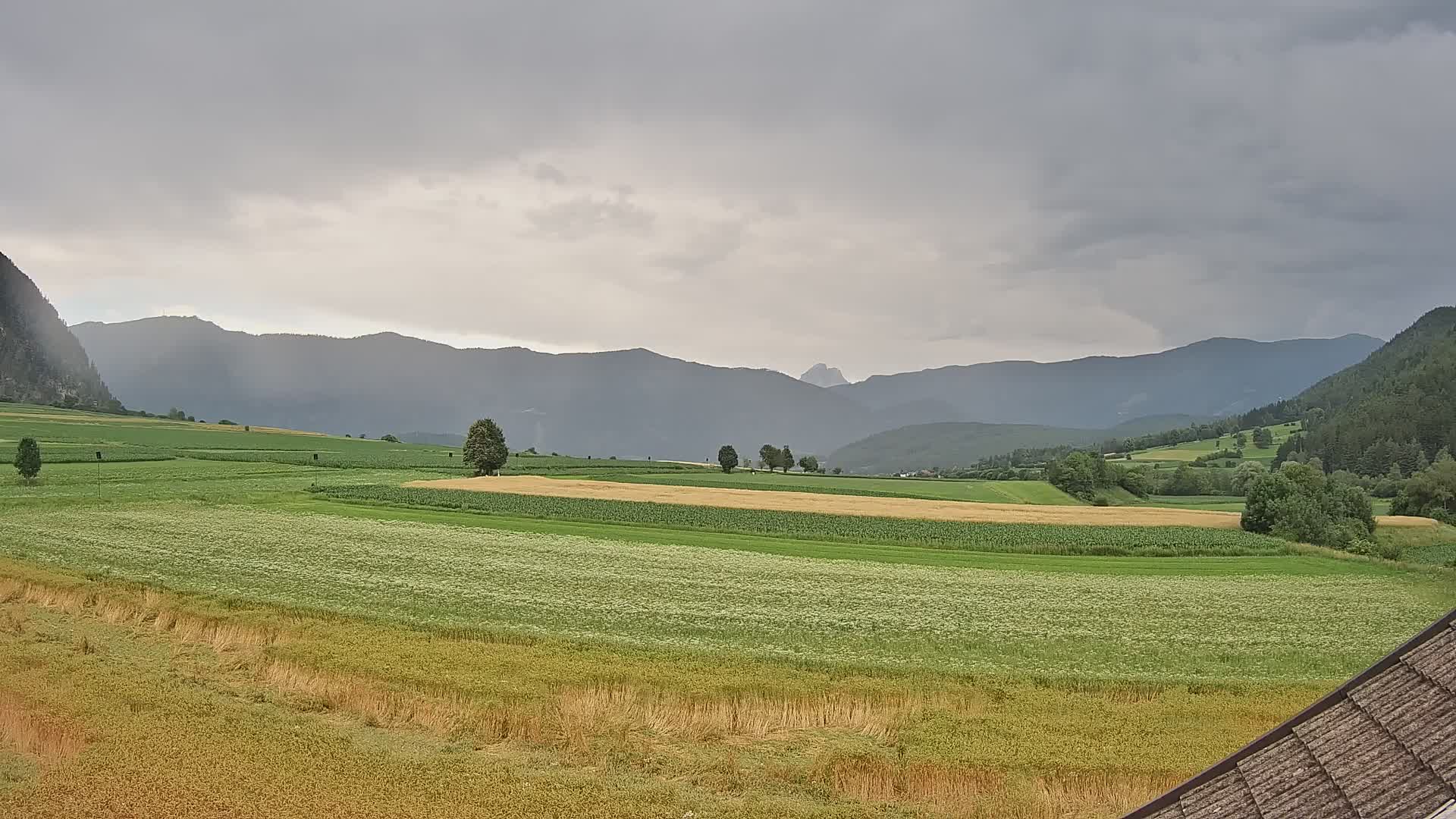 Gais | Blick vom Vintage Farm Winklerhof auf Kronplatz und Dolomiten