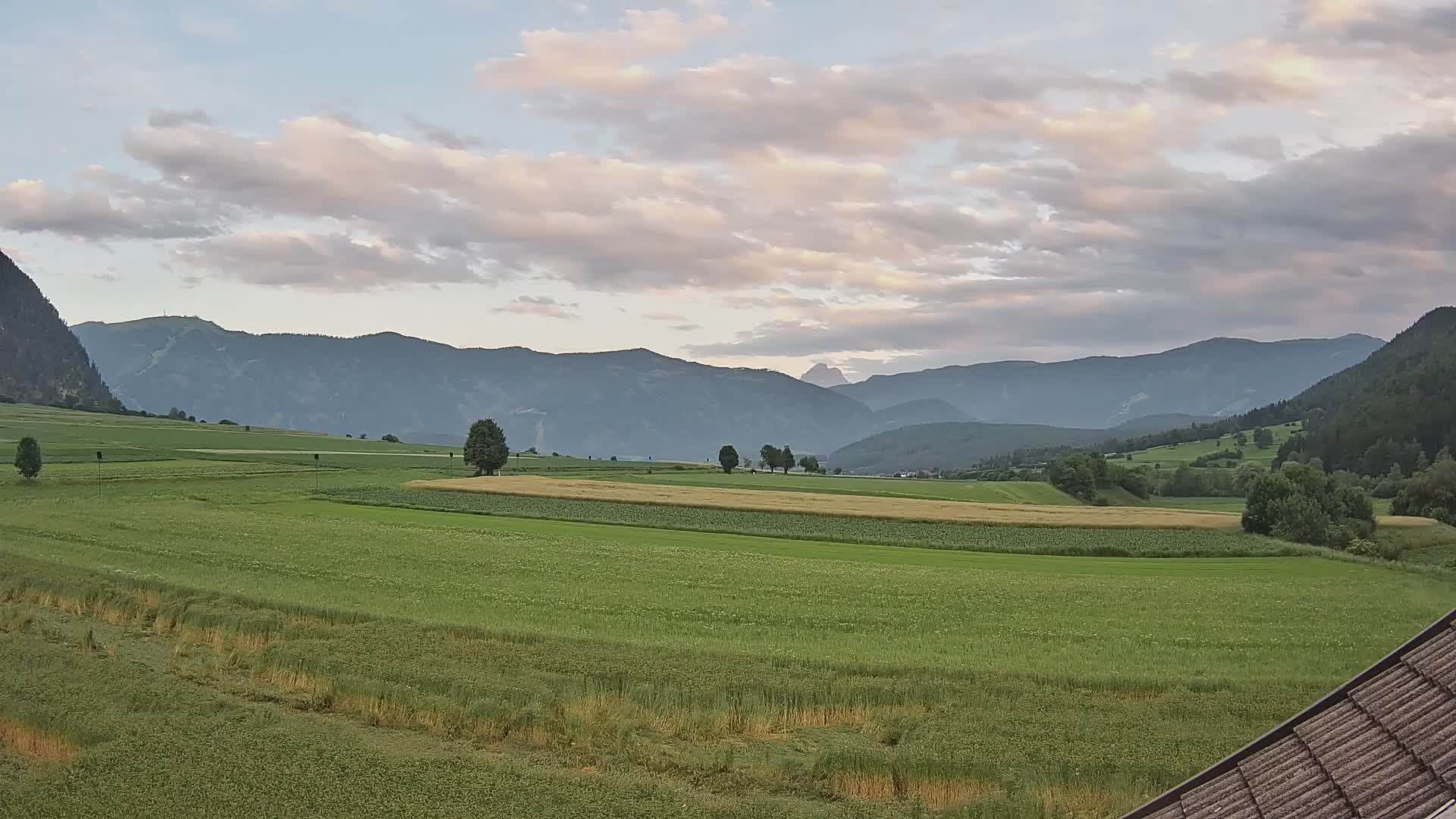 Gais | View from Vintage Farm Winklerhof to Kronplatz and Dolomites