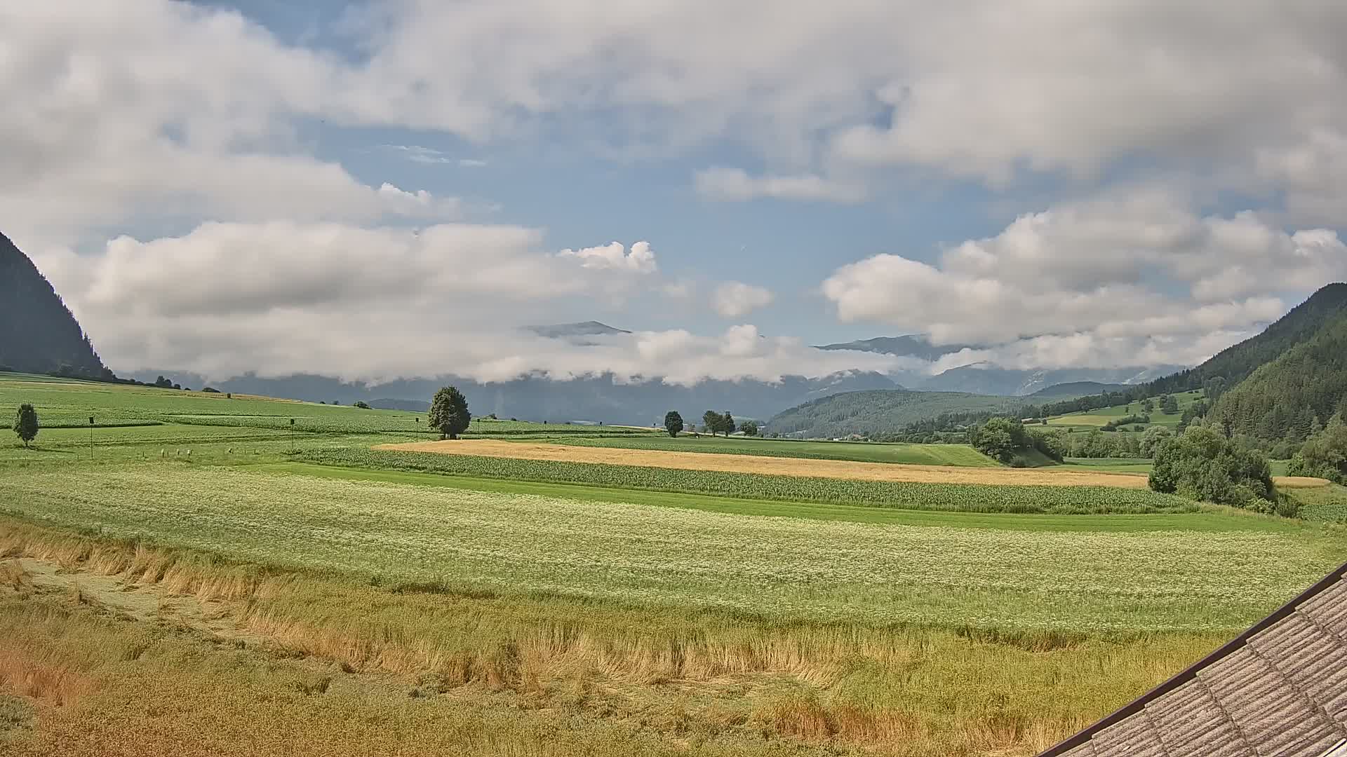 Gais | Vue depuis la Vintage de Winklerhof sur Kronplatz et les Dolomites