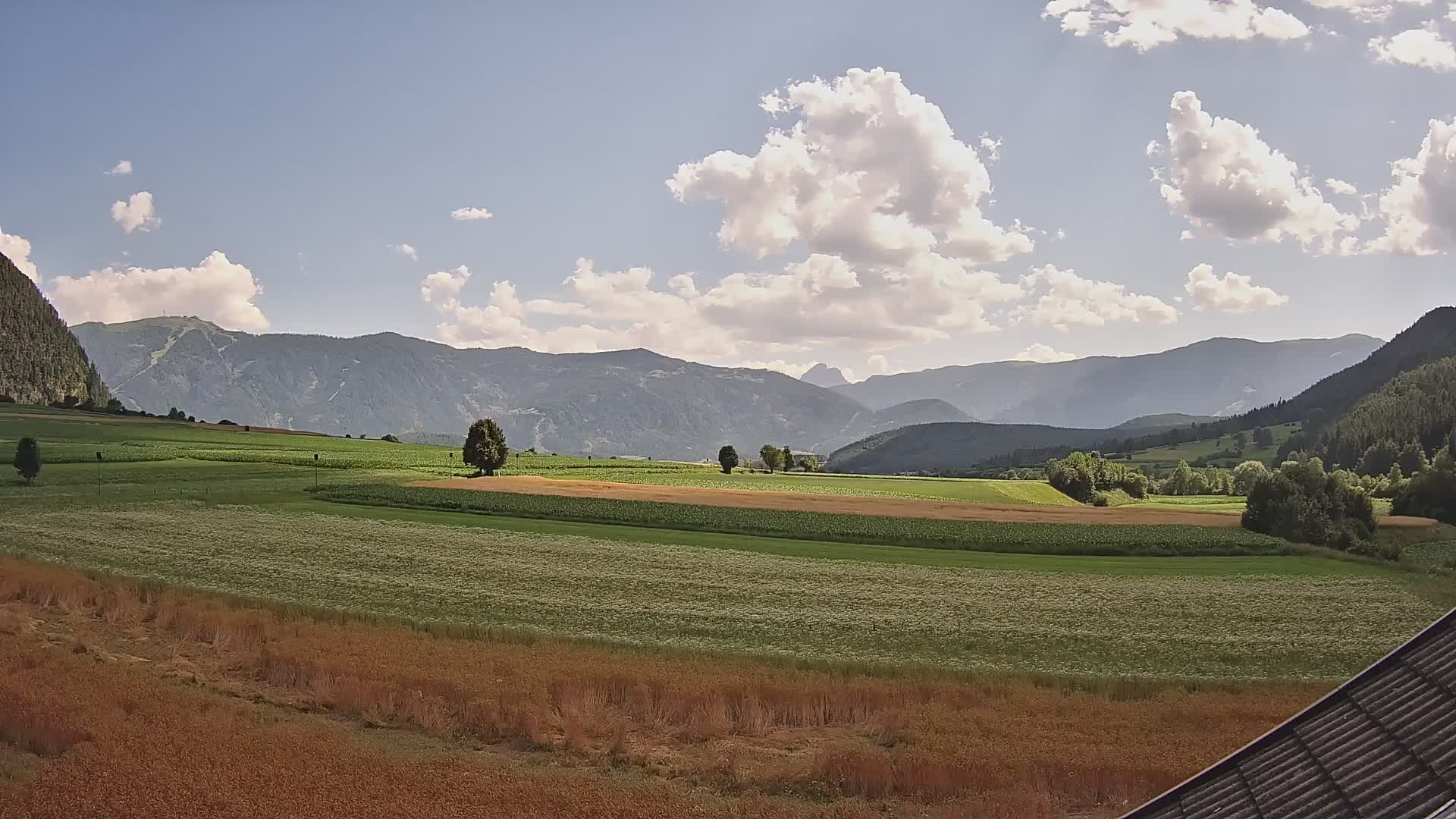 Gais | View from Vintage Farm Winklerhof to Kronplatz and Dolomites