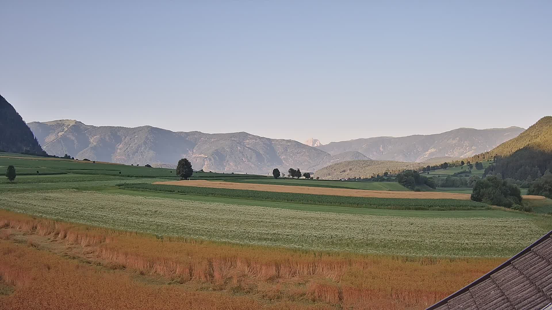 Gais | View from Vintage Farm Winklerhof to Kronplatz and Dolomites