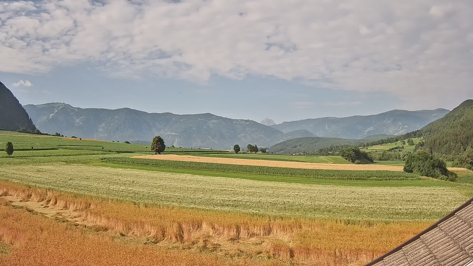 Gais | Blick vom Vintage Farm Winklerhof auf Kronplatz und Dolomiten