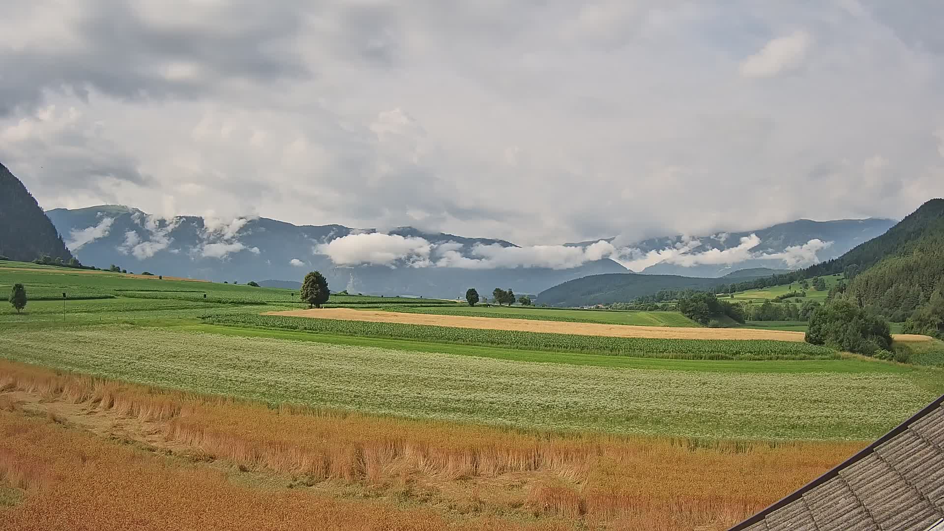 Gais | Blick vom Vintage Farm Winklerhof auf Kronplatz und Dolomiten