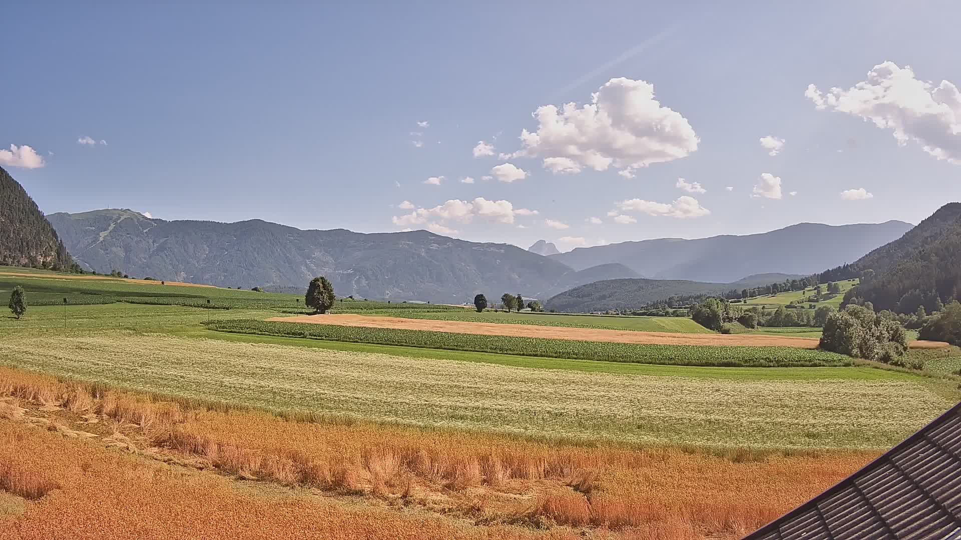 Gais | View from Vintage Farm Winklerhof to Kronplatz and Dolomites
