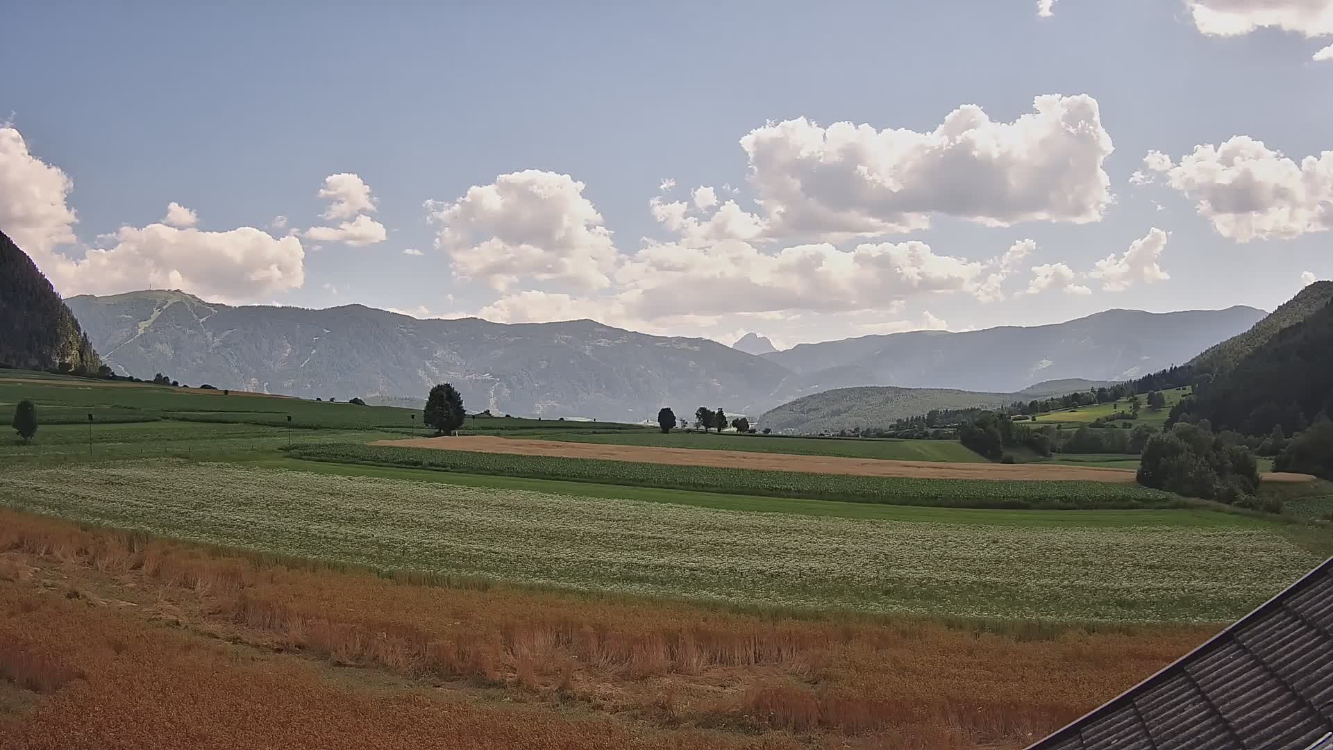 Gais | Blick vom Vintage Farm Winklerhof auf Kronplatz und Dolomiten