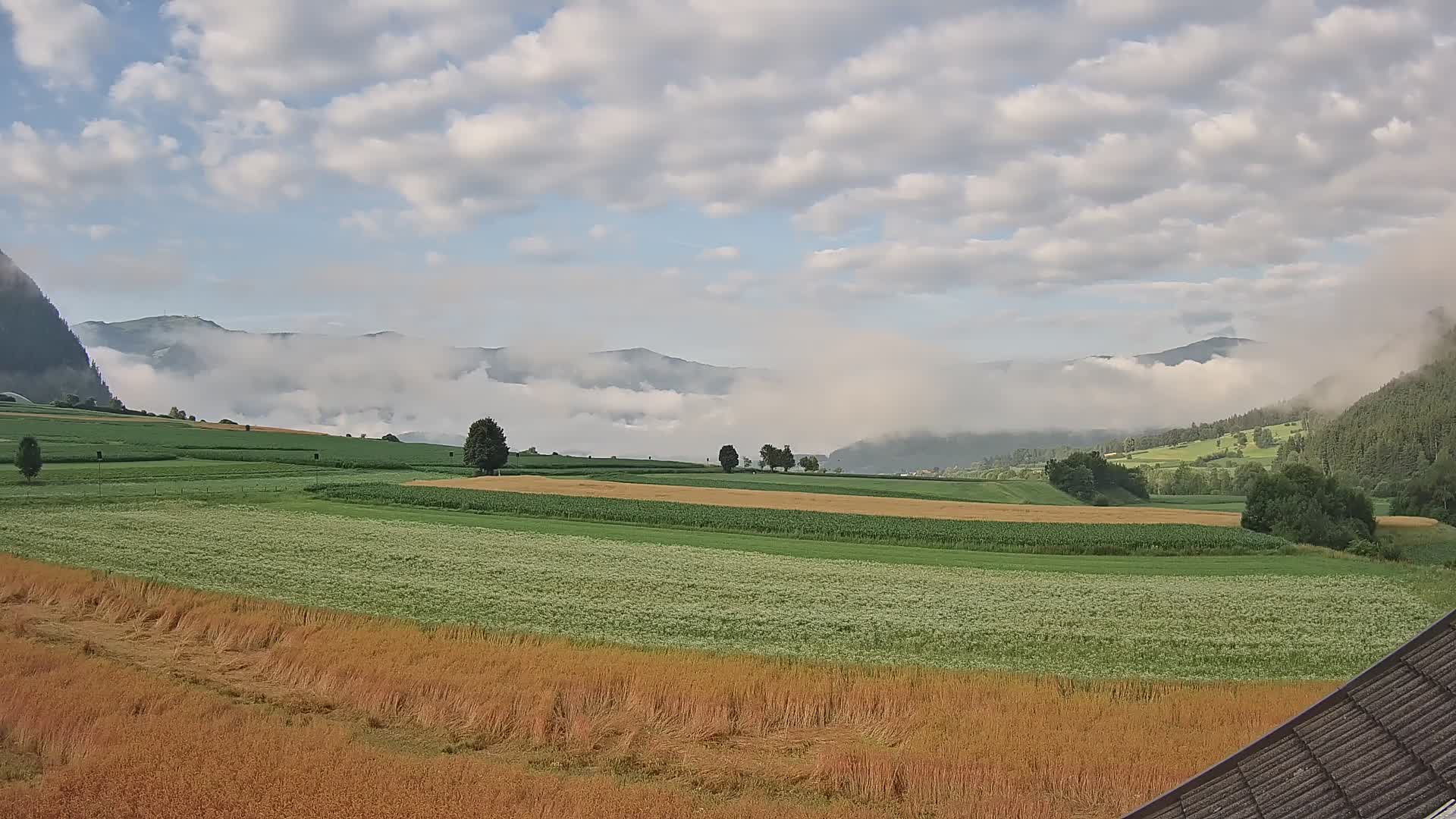Gais | View from Vintage Farm Winklerhof to Kronplatz and Dolomites
