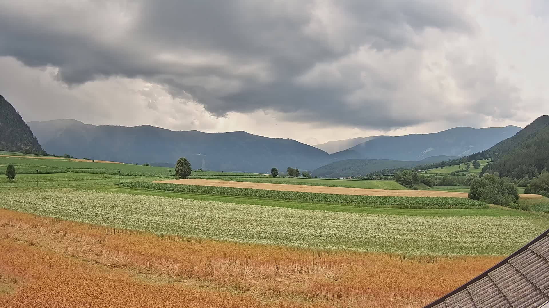 Gais | View from Vintage Farm Winklerhof to Kronplatz and Dolomites