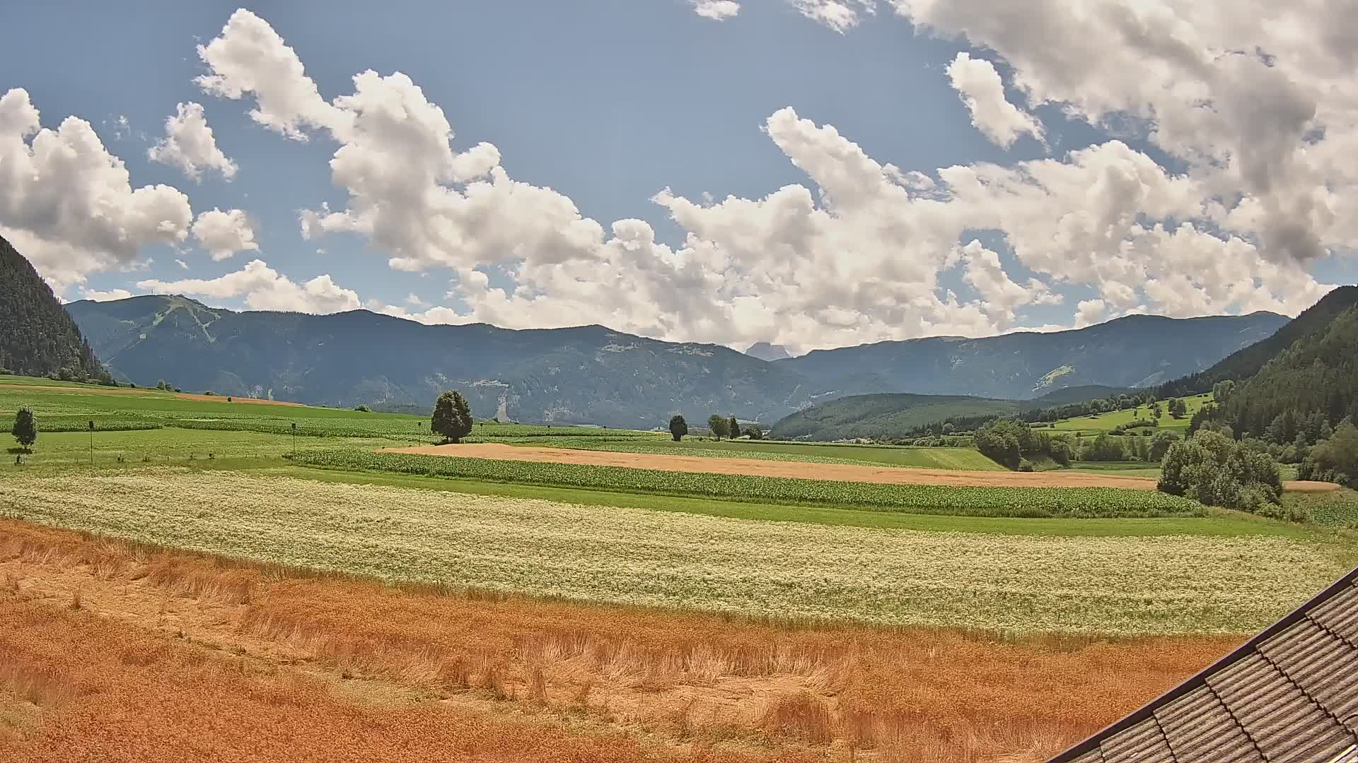 Gais | Blick vom Vintage Farm Winklerhof auf Kronplatz und Dolomiten