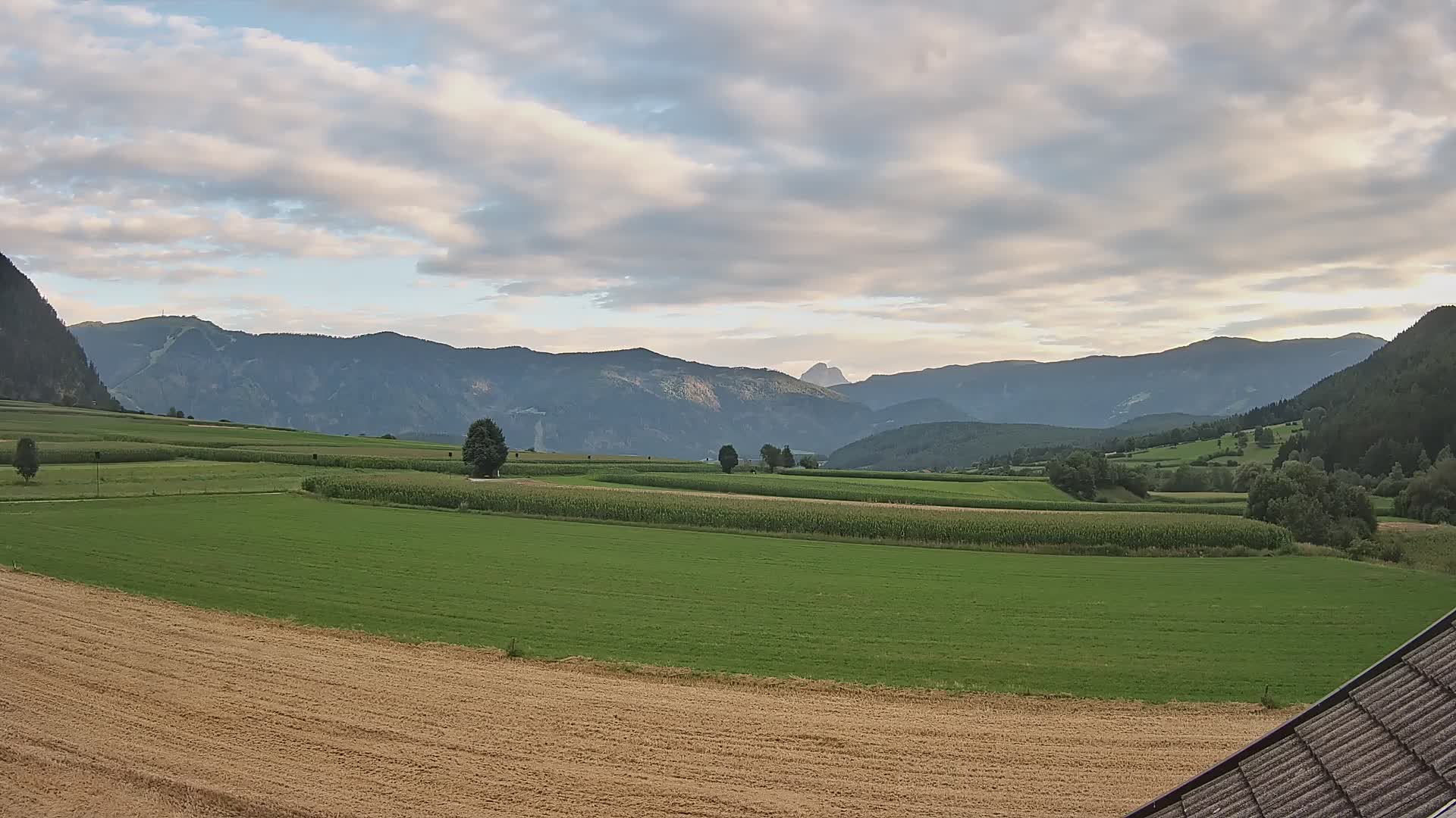 Gais | View from Vintage Farm Winklerhof to Kronplatz and Dolomites
