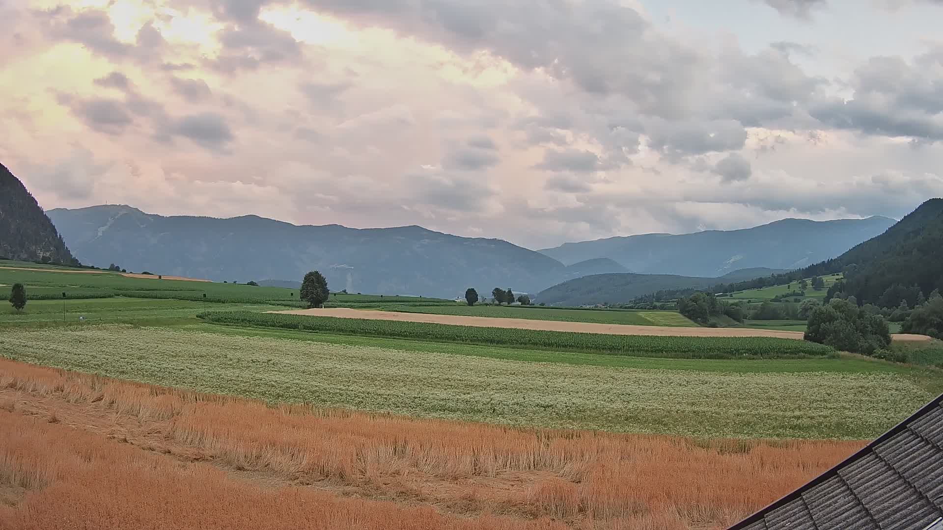 Gais | View from Vintage Farm Winklerhof to Kronplatz and Dolomites