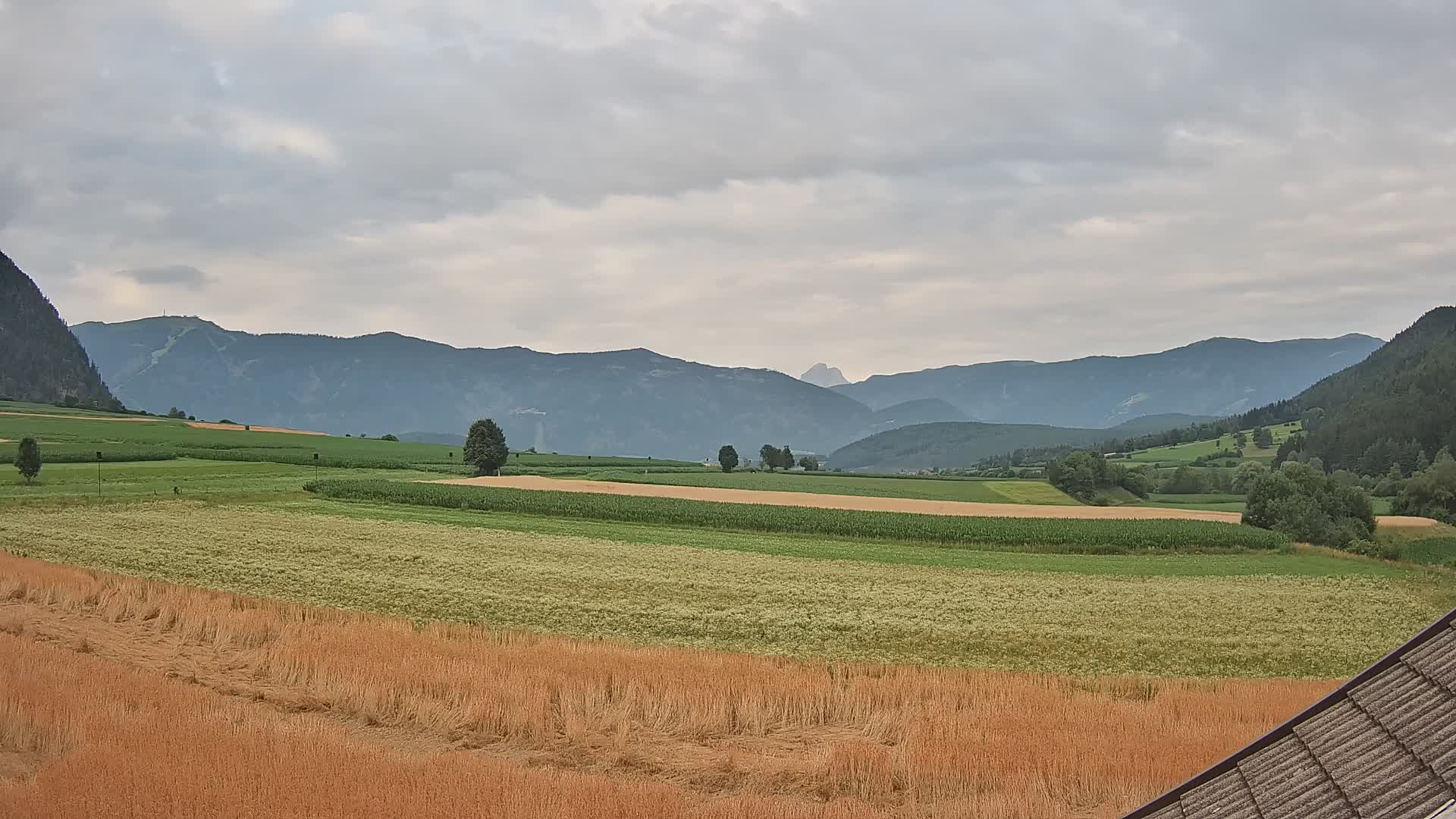 Gais | View from Vintage Farm Winklerhof to Kronplatz and Dolomites