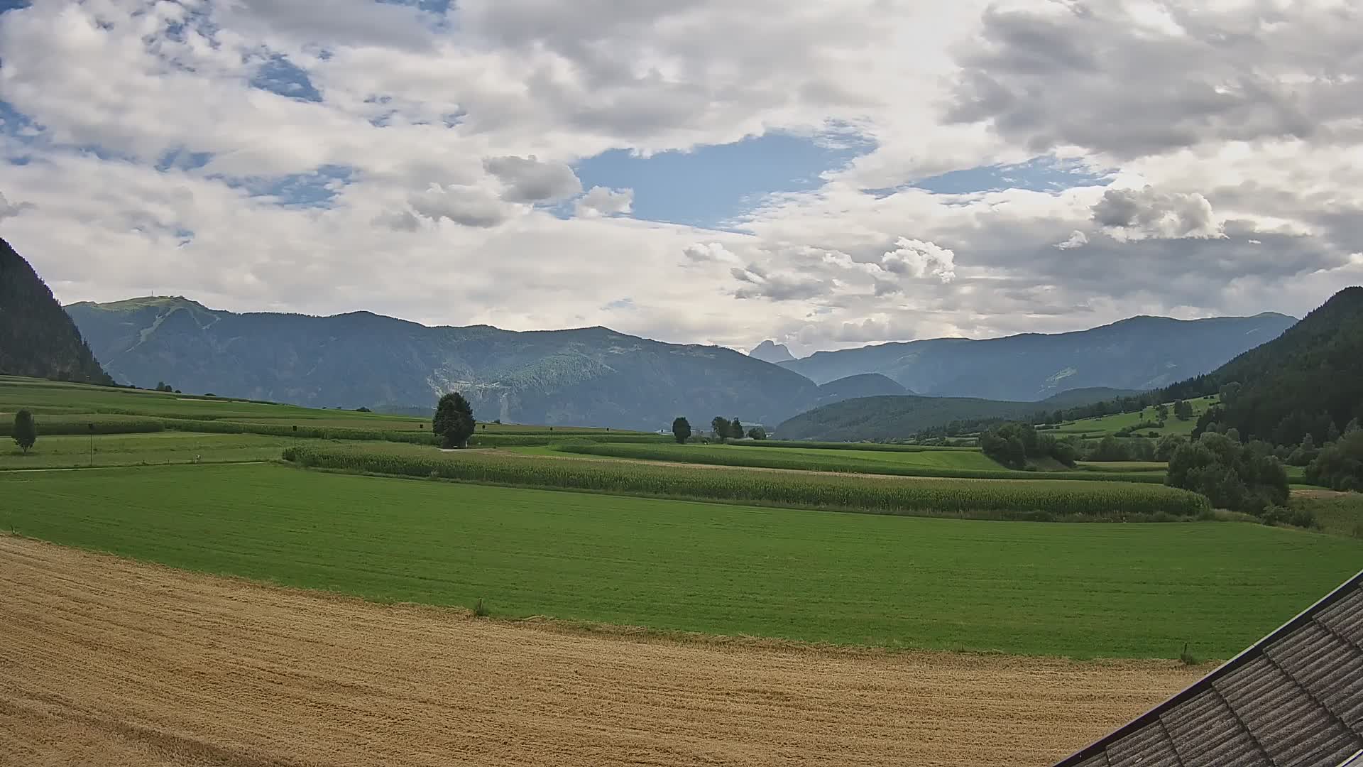 Gais | View from Vintage Farm Winklerhof to Kronplatz and Dolomites