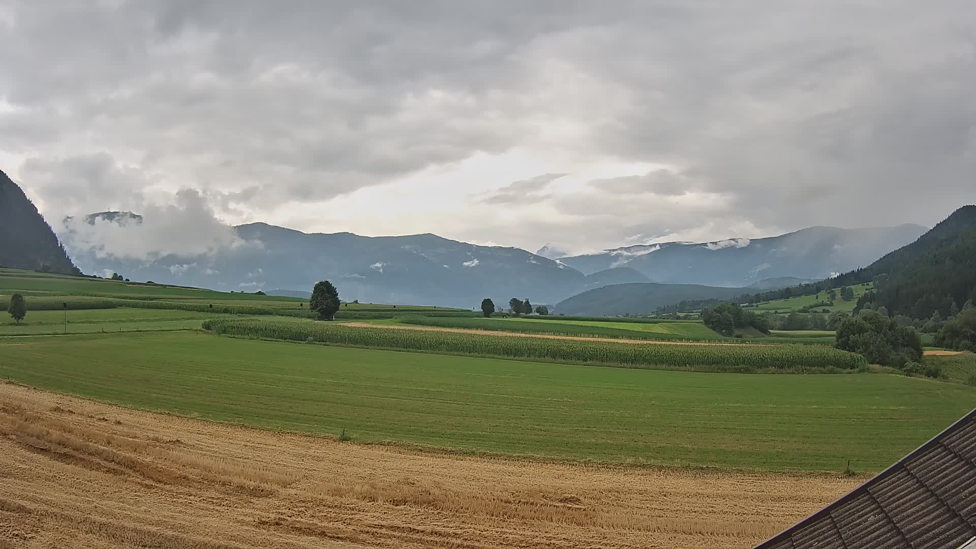 Gais | View from Vintage Farm Winklerhof to Kronplatz and Dolomites