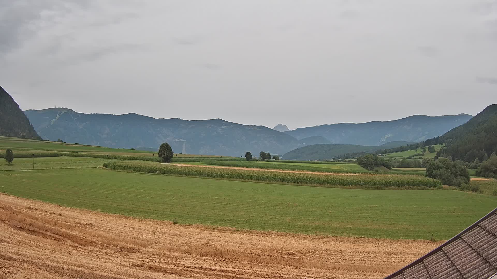 Gais | View from Vintage Farm Winklerhof to Kronplatz and Dolomites