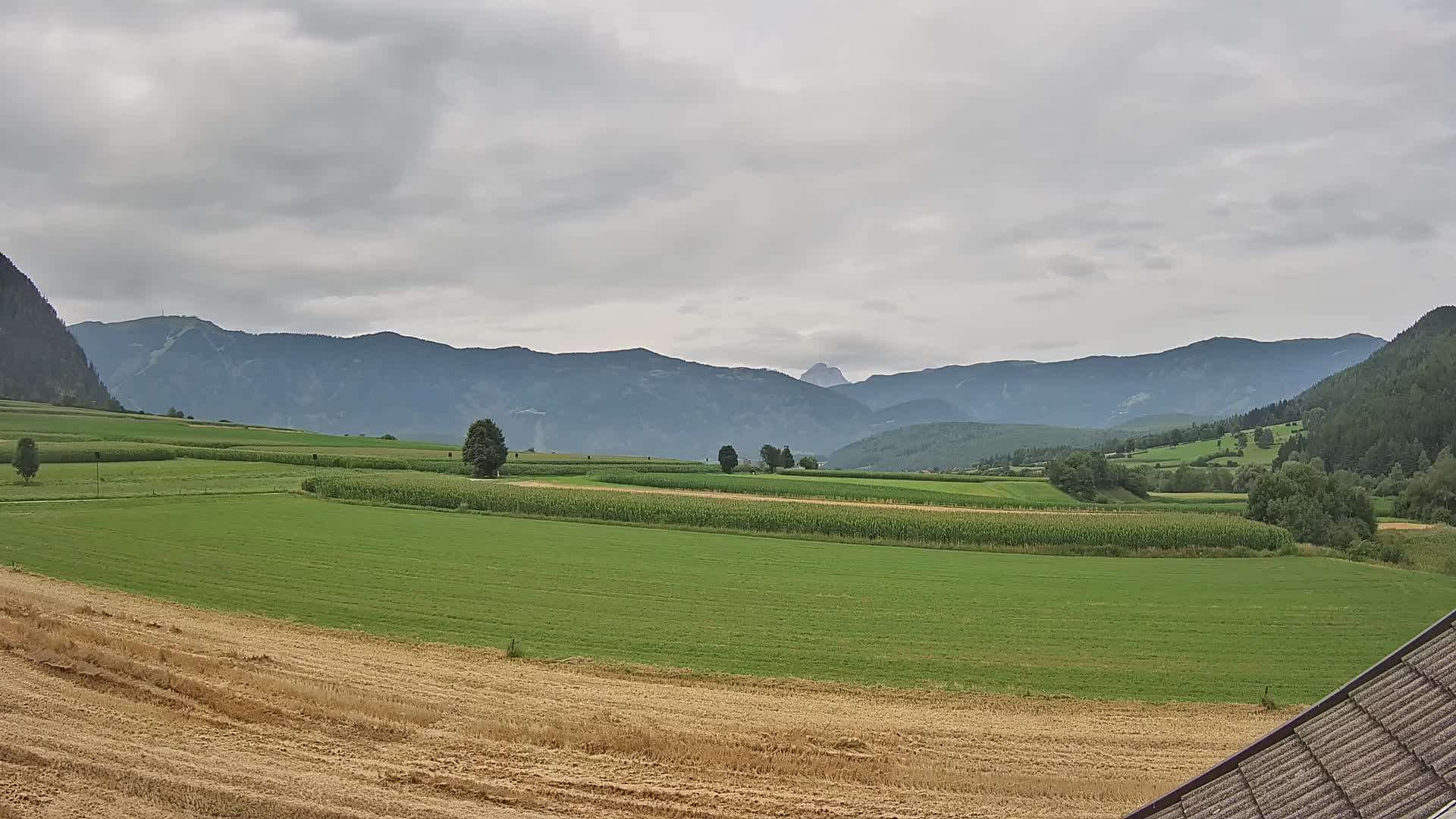 Gais | View from Vintage Farm Winklerhof to Kronplatz and Dolomites