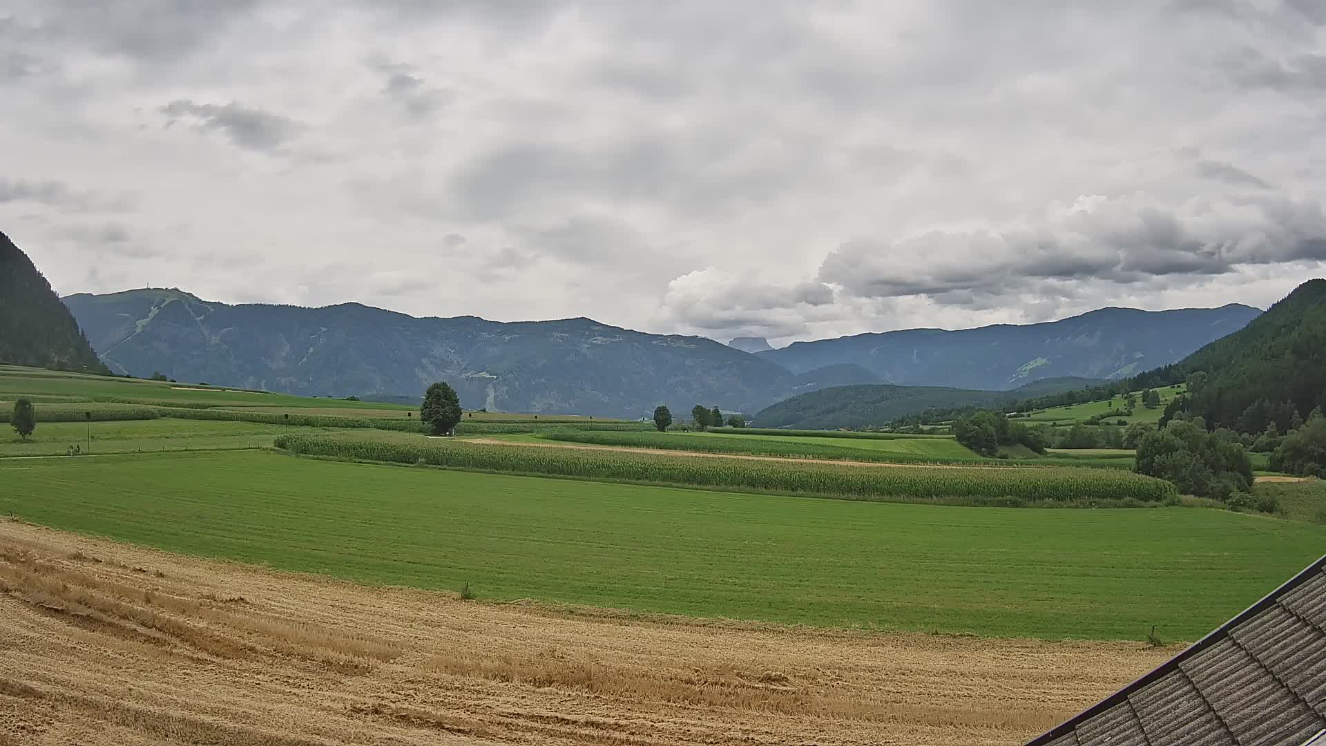 Gais | View from Vintage Farm Winklerhof to Kronplatz and Dolomites