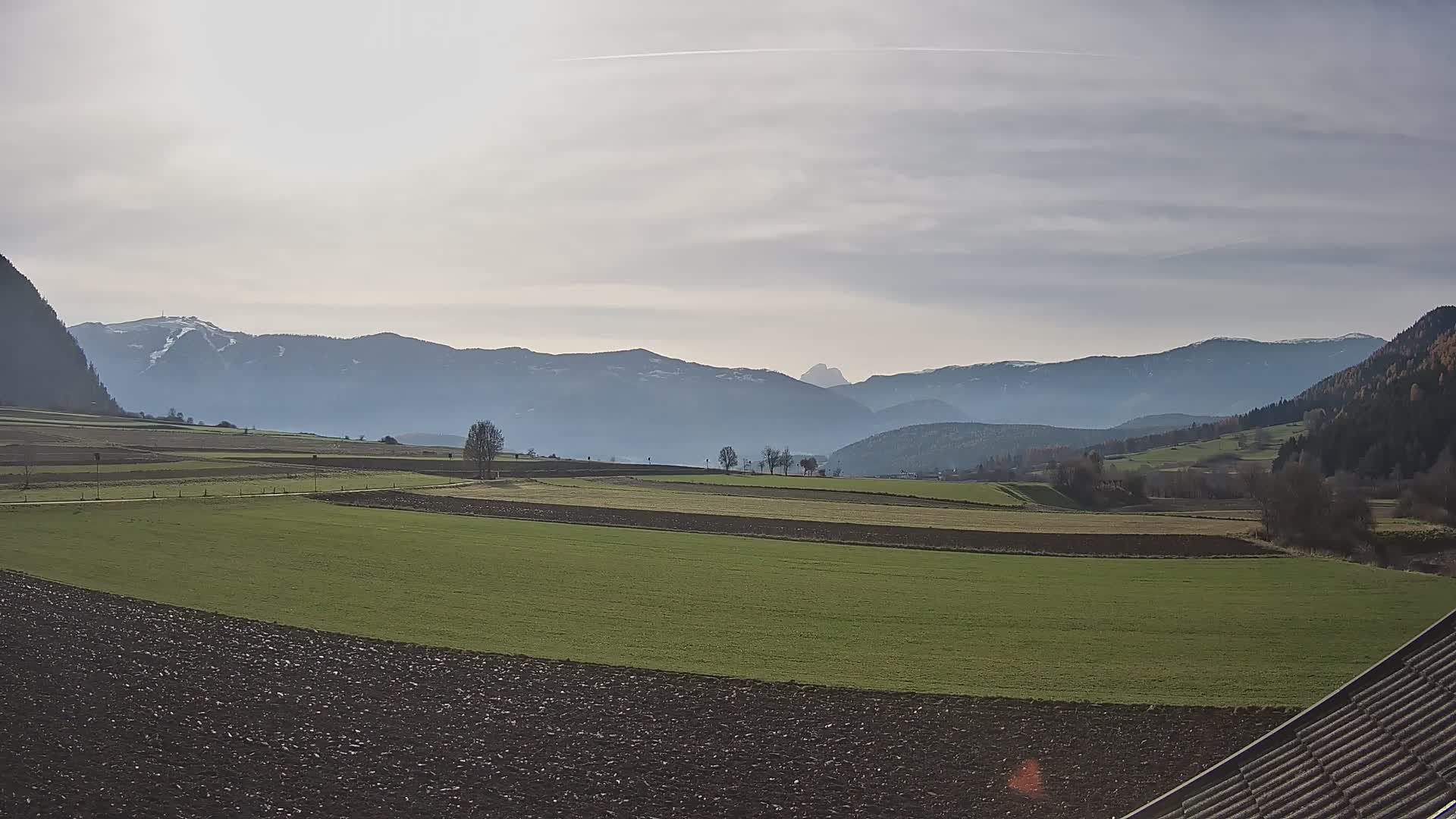 Gais | Blick vom Vintage Farm Winklerhof auf Kronplatz und Dolomiten