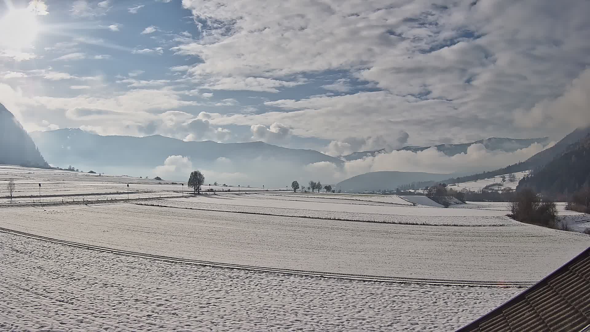 Gais | Blick vom Vintage Farm Winklerhof auf Kronplatz und Dolomiten