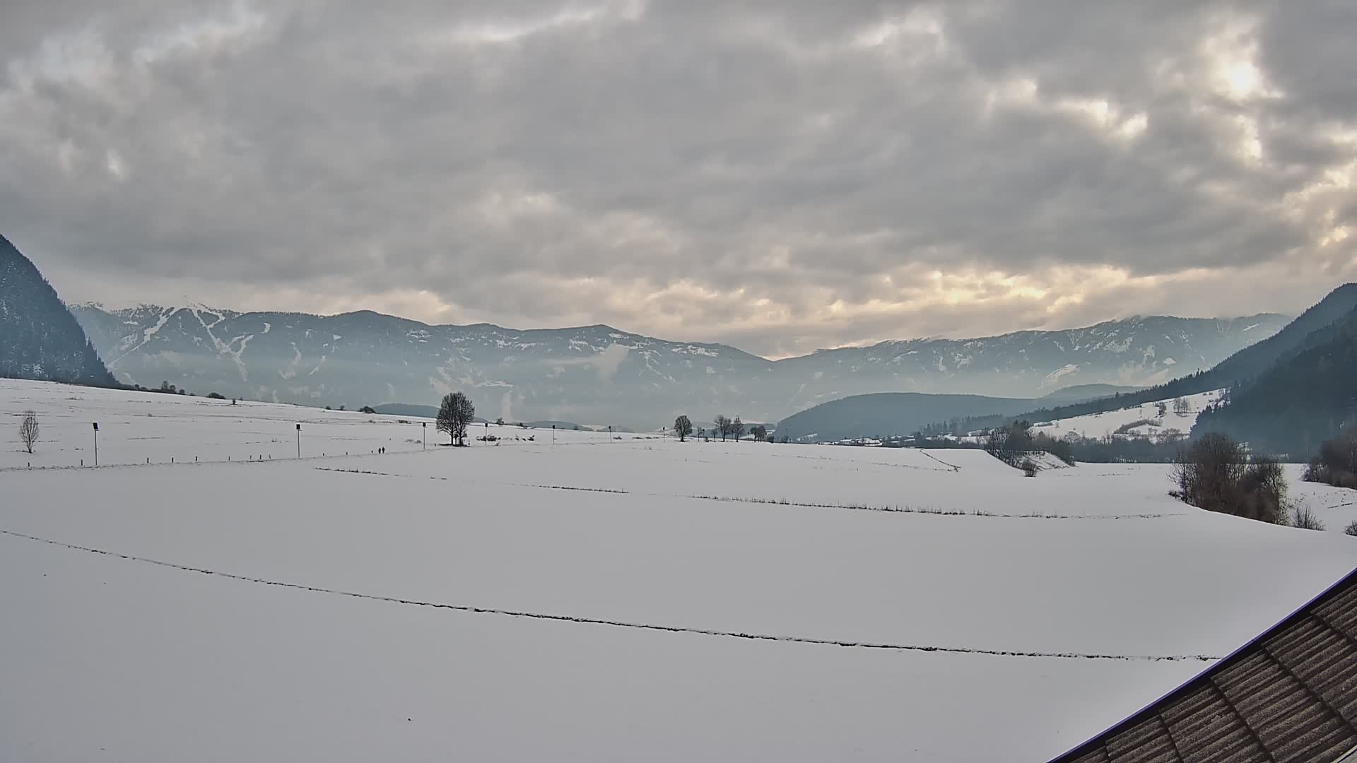 Gais | Vista desde la finca Winklerhof hacia Plan de Corones y los Dolomitas