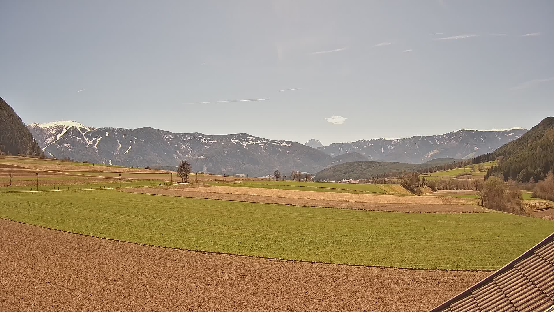 Gais | View from Vintage Farm Winklerhof to Kronplatz and Dolomites