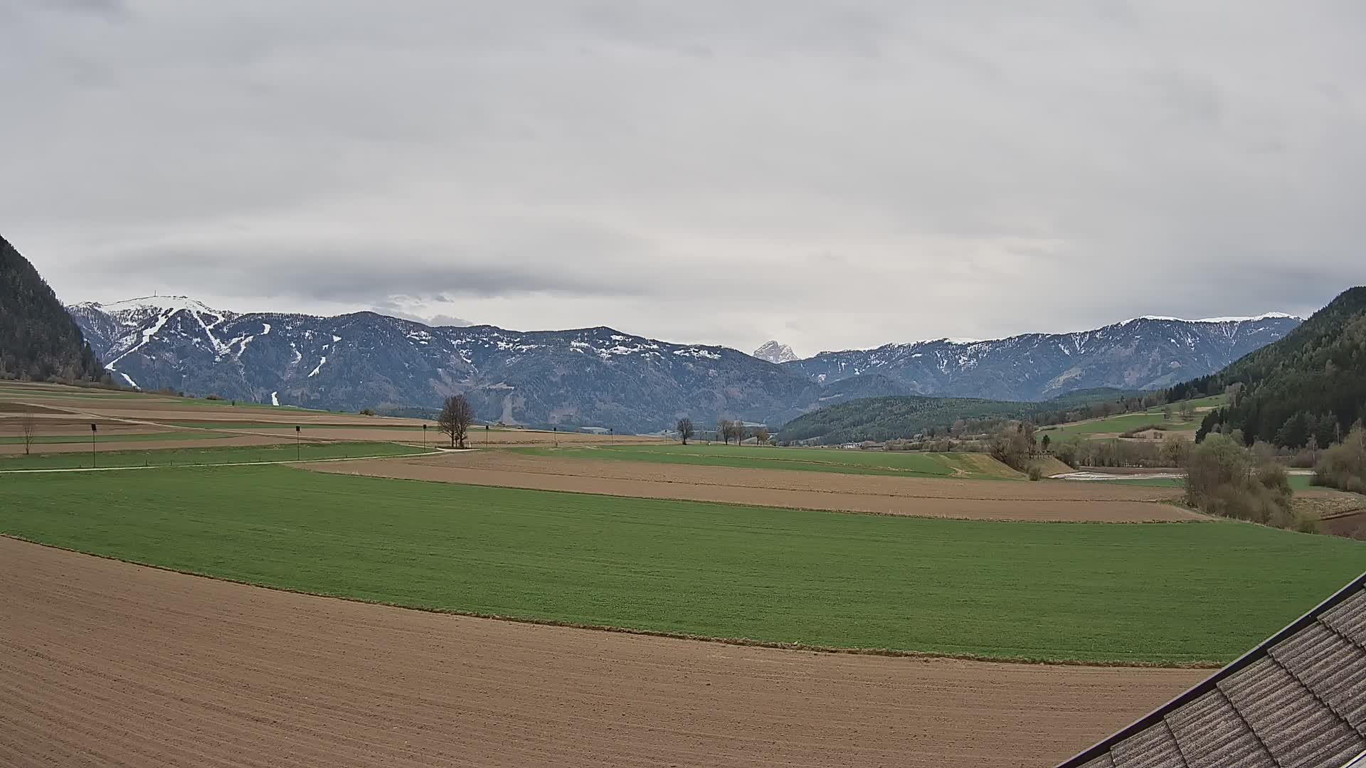 Gais | View from Vintage Farm Winklerhof to Kronplatz and Dolomites