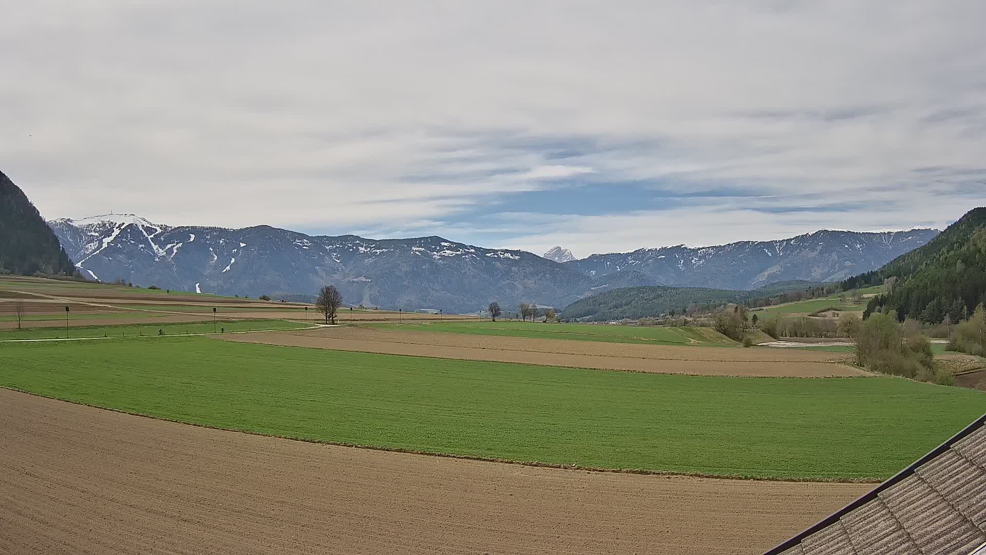 Gais | Vue depuis la Vintage de Winklerhof sur Kronplatz et les Dolomites