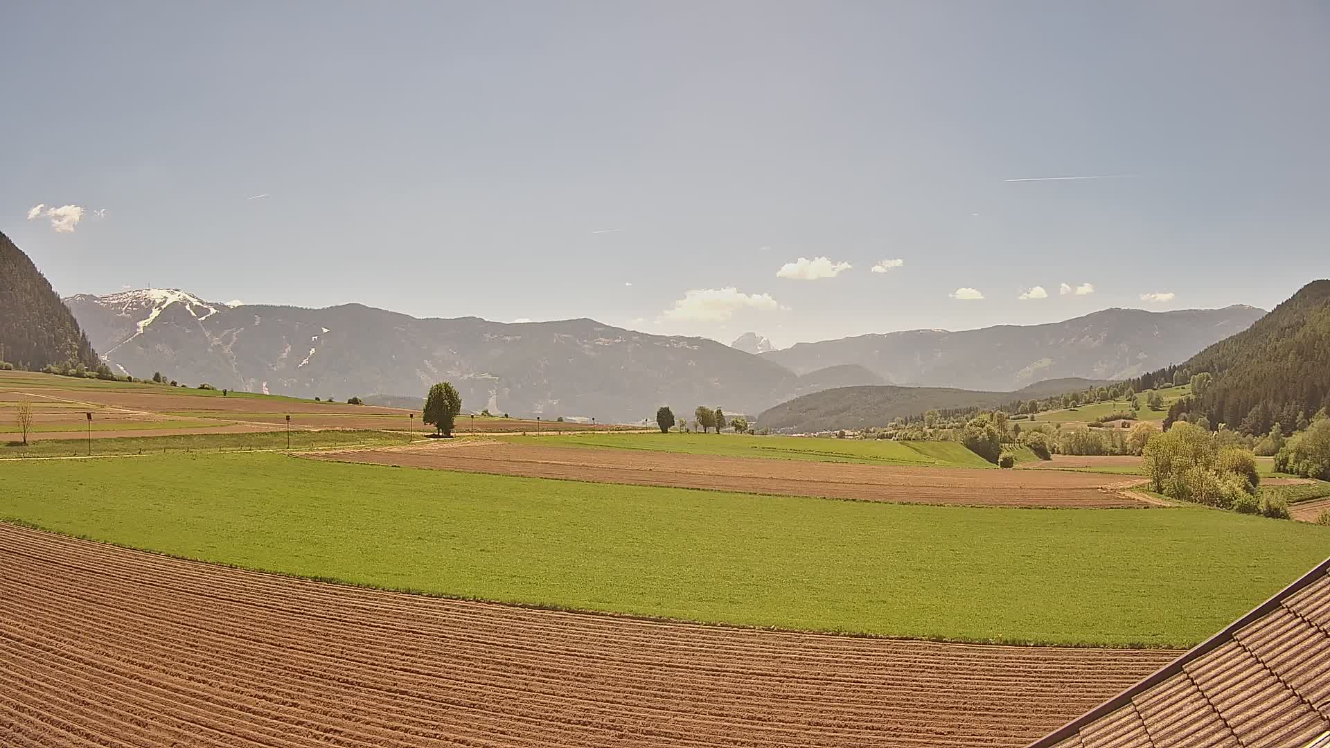 Gais | View from Vintage Farm Winklerhof to Kronplatz and Dolomites