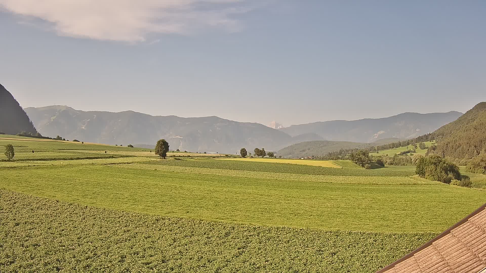 Gais | Vue depuis la Vintage de Winklerhof sur Kronplatz et les Dolomites