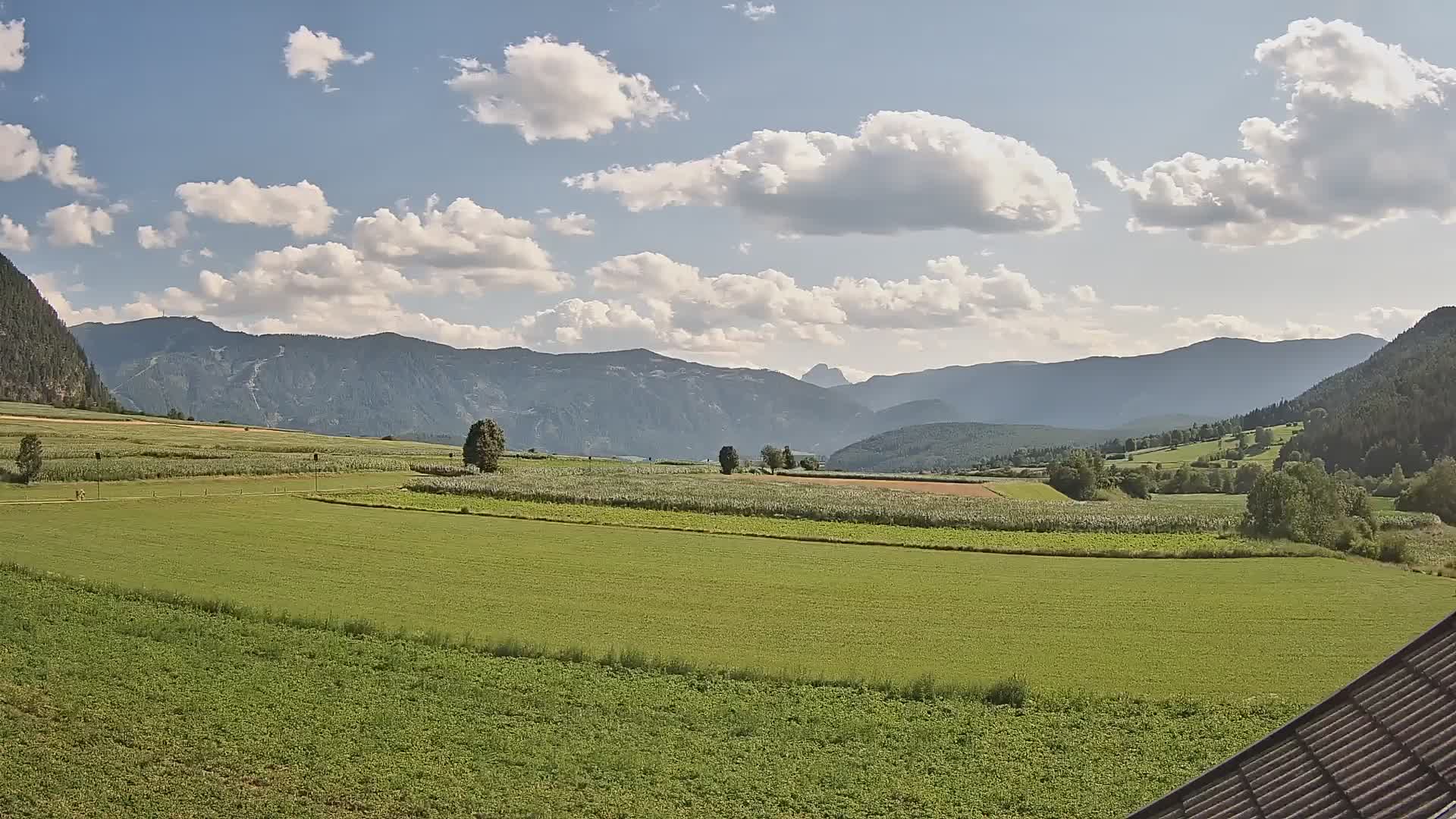 Gais | Vue depuis la Vintage de Winklerhof sur Kronplatz et les Dolomites