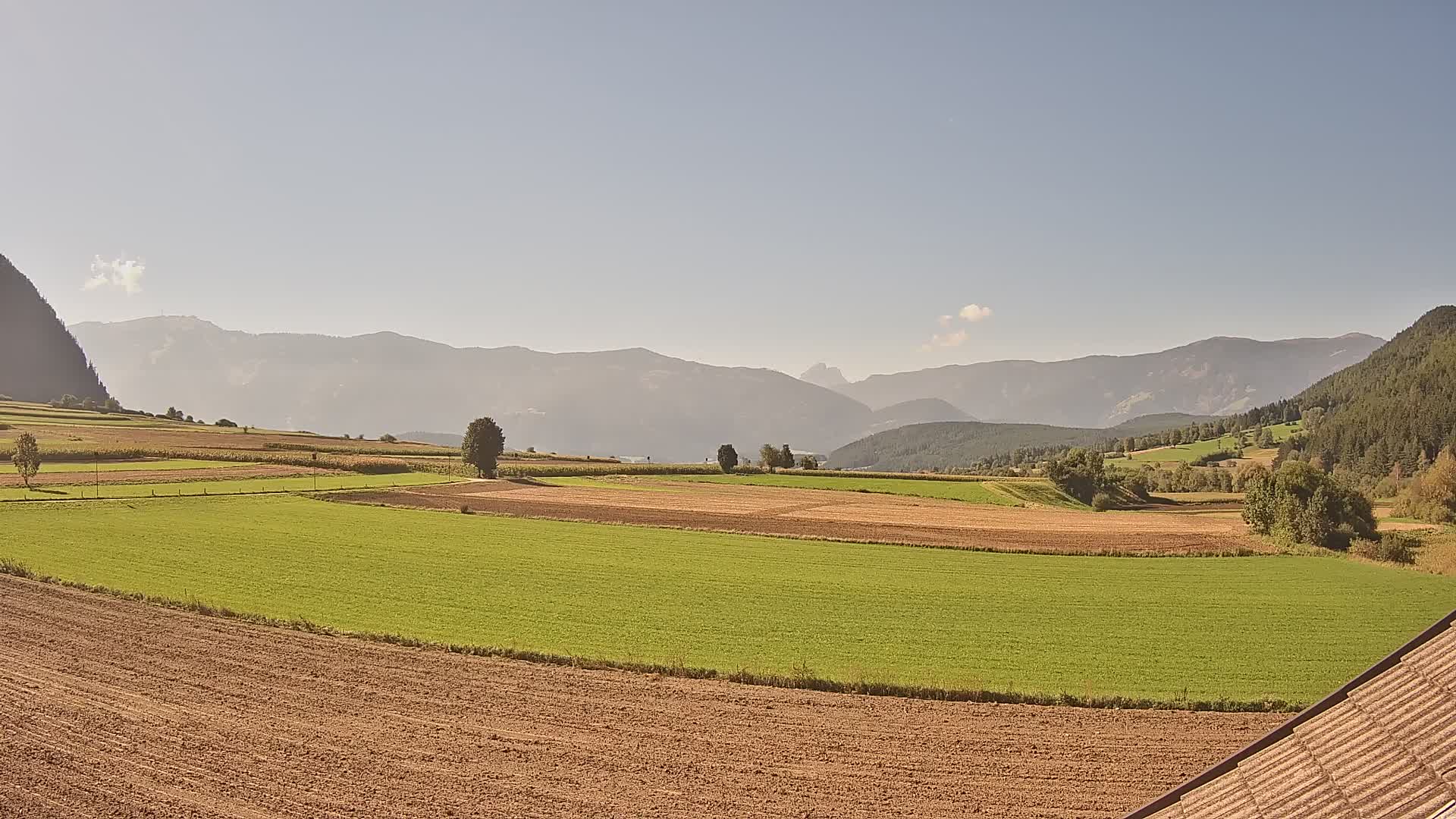 Gais | View from Vintage Farm Winklerhof to Kronplatz and Dolomites