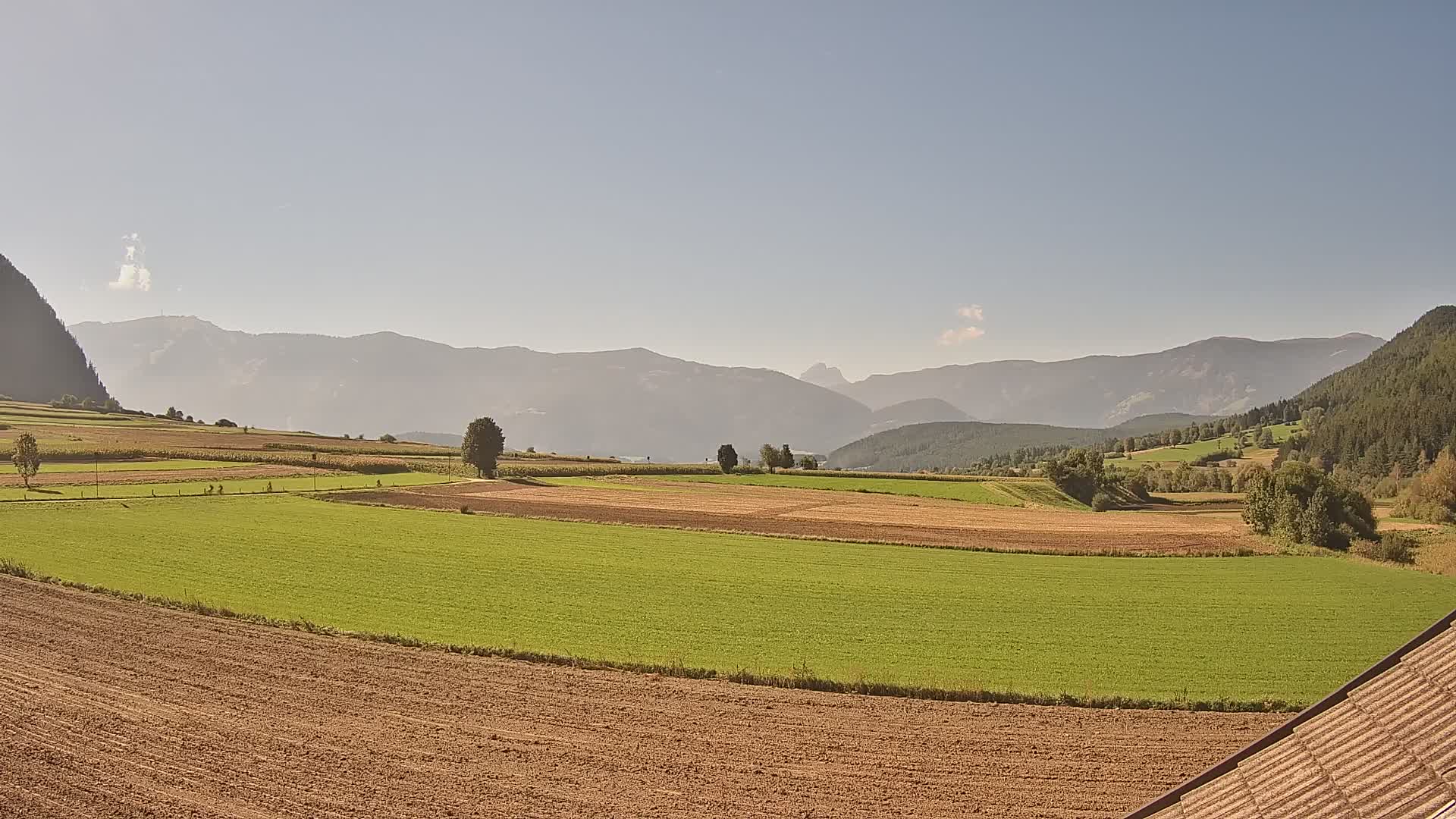 Gais | Vue depuis la Vintage de Winklerhof sur Kronplatz et les Dolomites