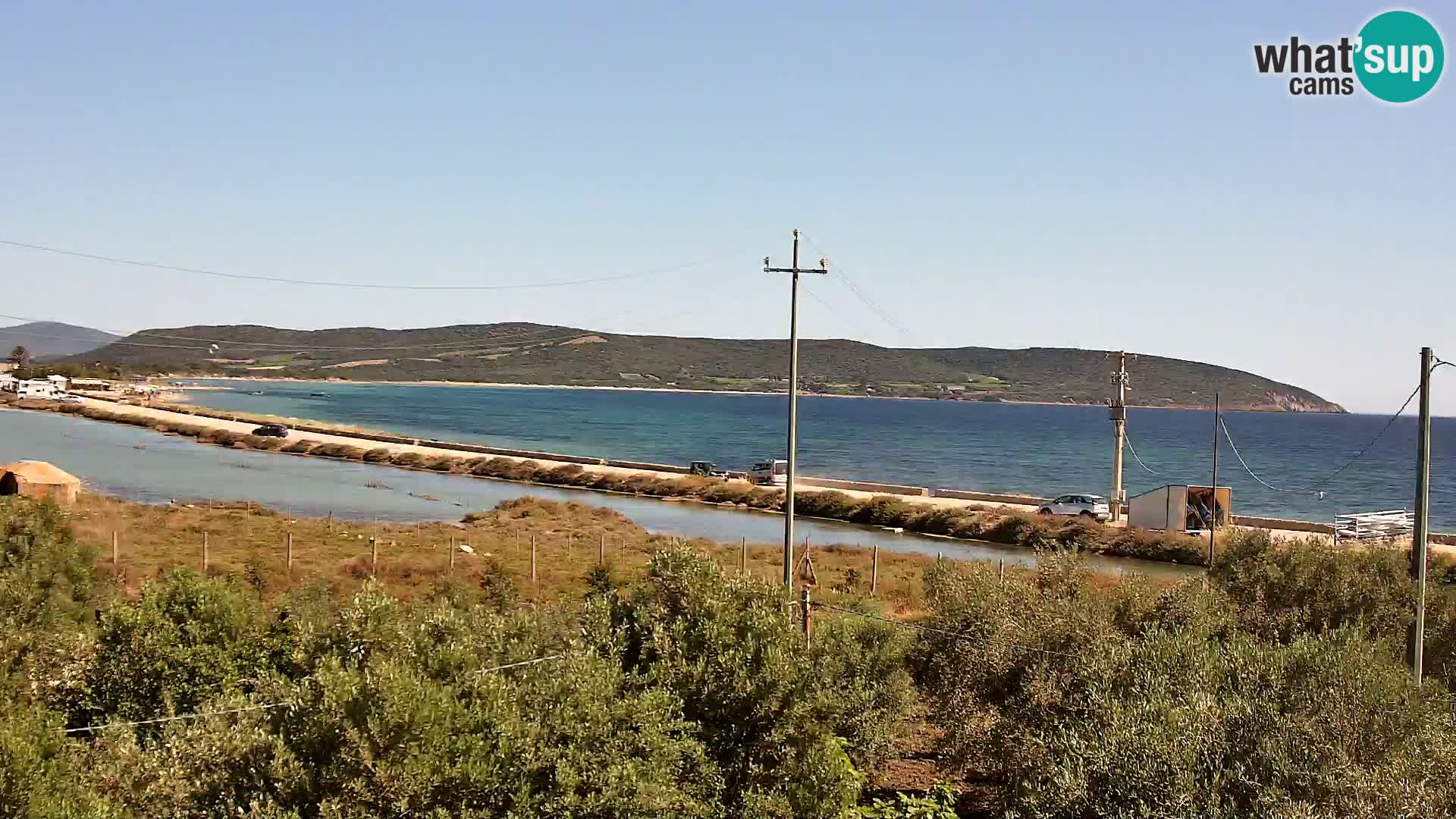 Playa Porto Botte webcam | Cerdena