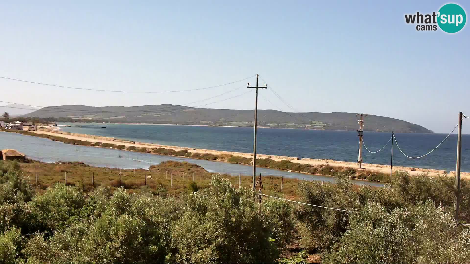 Playa Porto Botte webcam | Cerdena