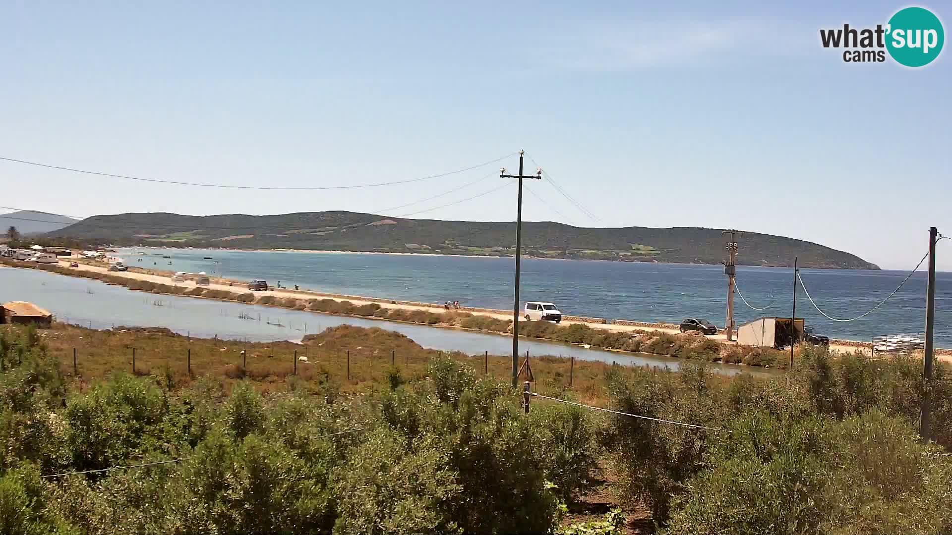 Playa Porto Botte webcam | Cerdena