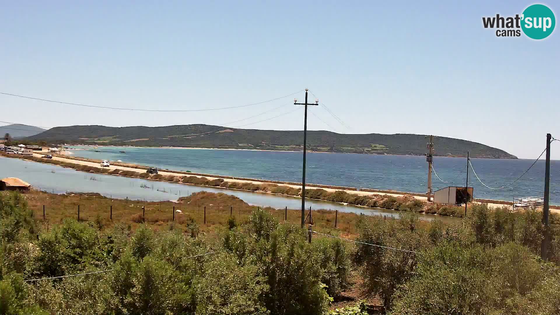 Playa Porto Botte webcam | Cerdena