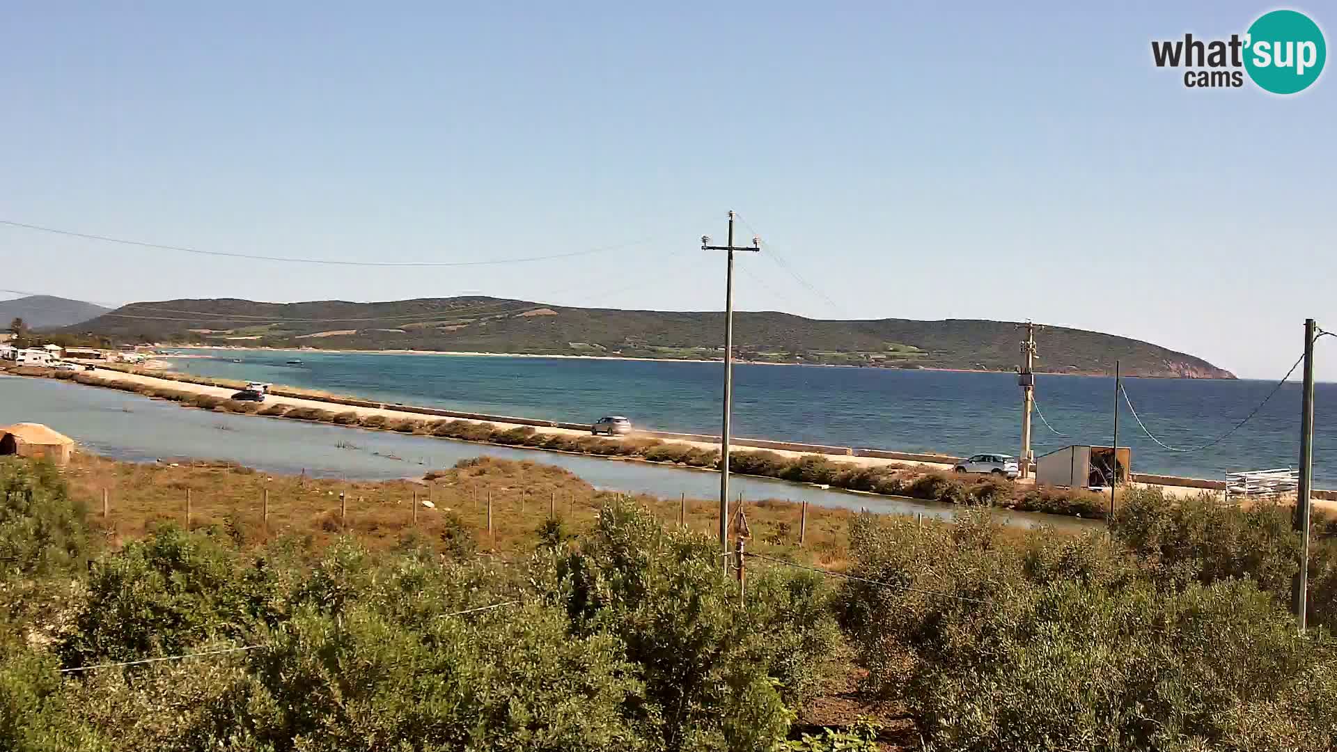 Playa Porto Botte webcam | Cerdena