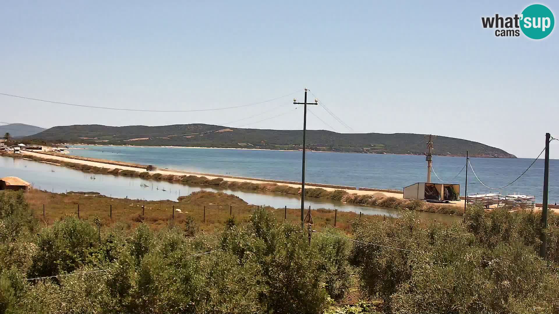 Playa Porto Botte webcam | Cerdena
