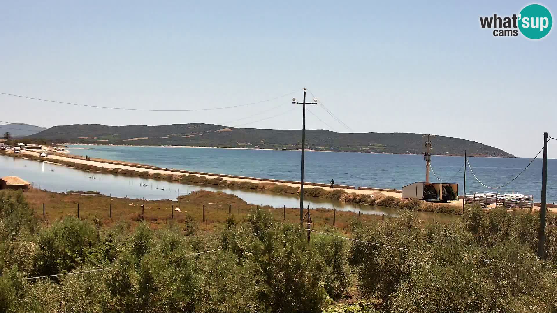 Plage Porto Botte webcam | Sardaigne