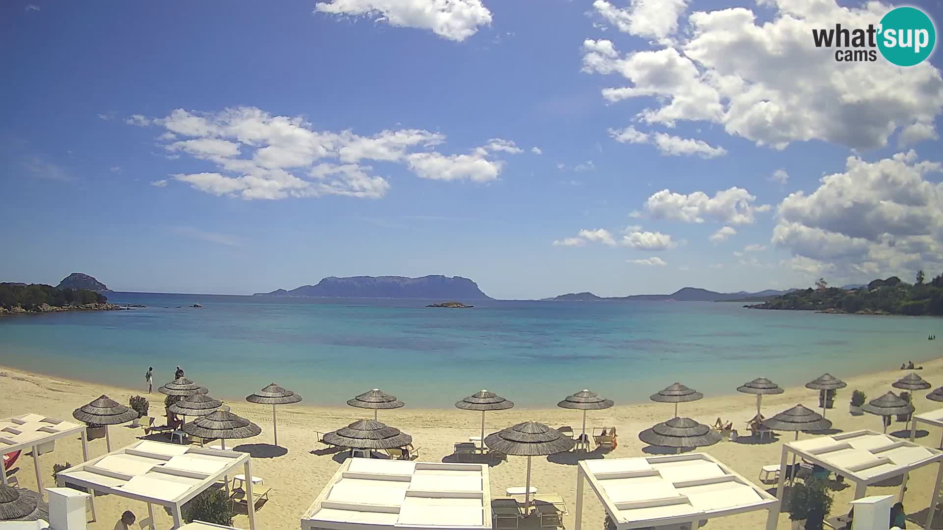 Live webcam spiaggia Cala Sassari beach – Golfo Aranci – Sardegna