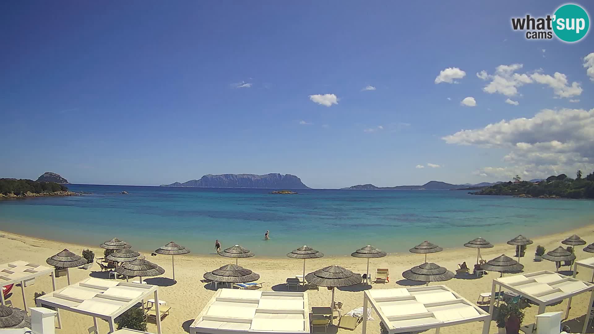 Live webcam spiaggia Cala Sassari beach – Golfo Aranci – Sardegna