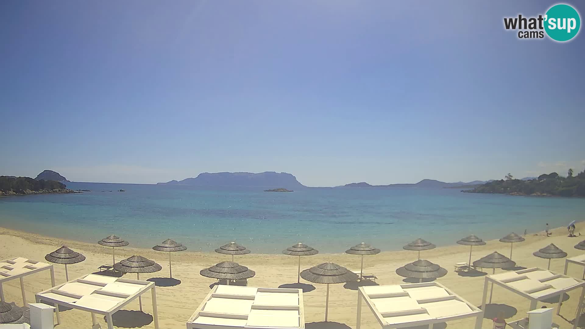 Live webcam spiaggia Cala Sassari beach – Golfo Aranci – Sardegna