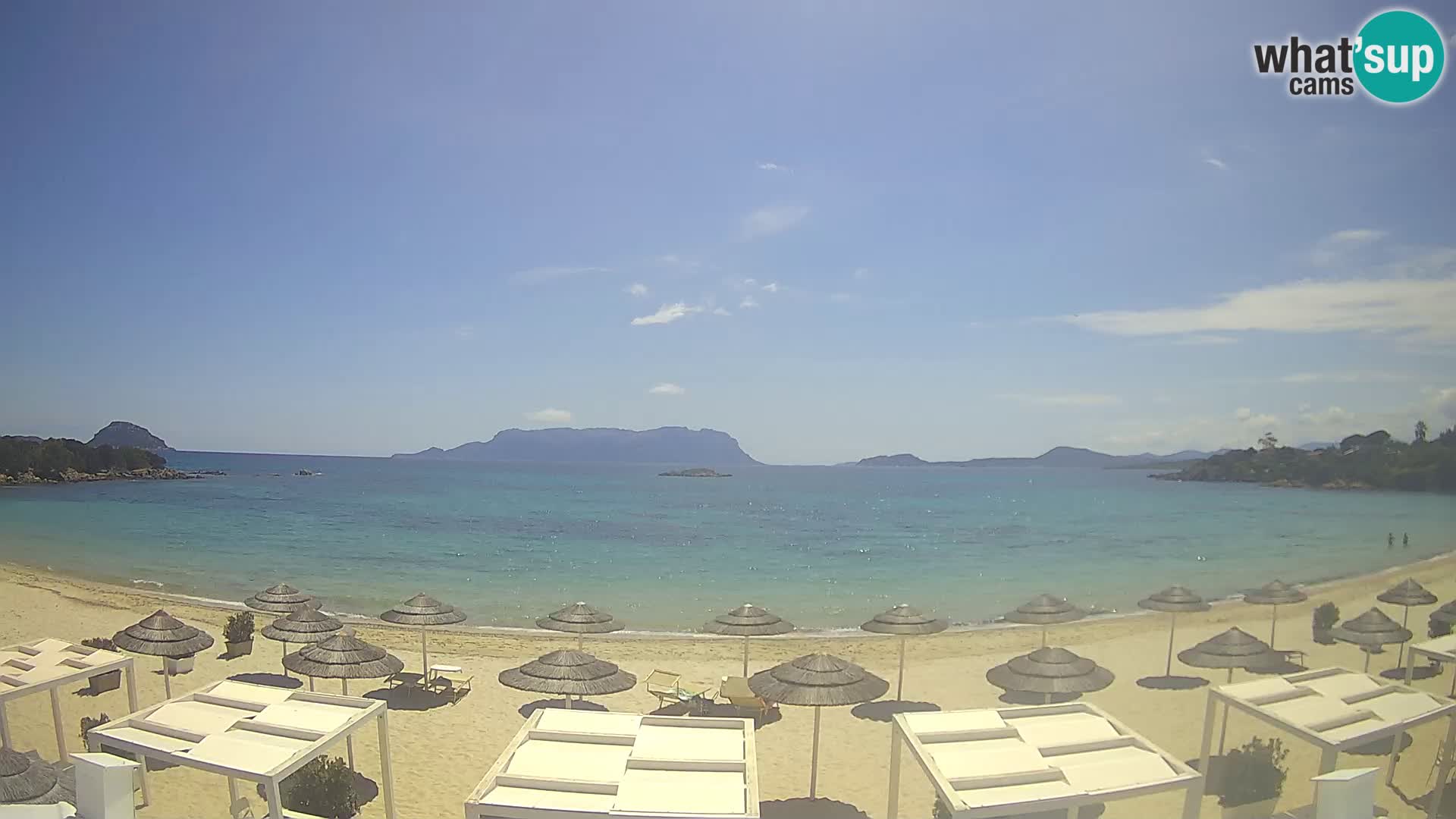 Live webcam spiaggia Cala Sassari beach – Golfo Aranci – Sardegna