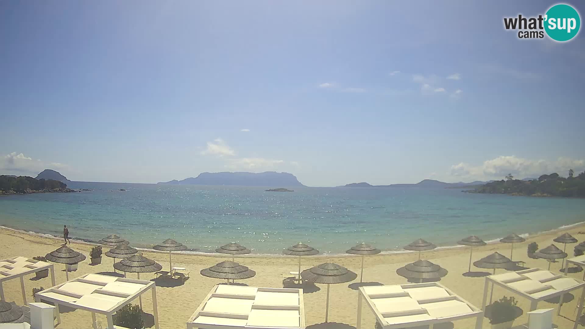 Live webcam spiaggia Cala Sassari beach – Golfo Aranci – Sardegna