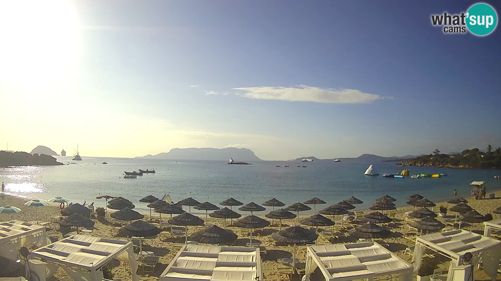 Cala Sassari Strand Live Webcam Golfo Aranci – Sardinien